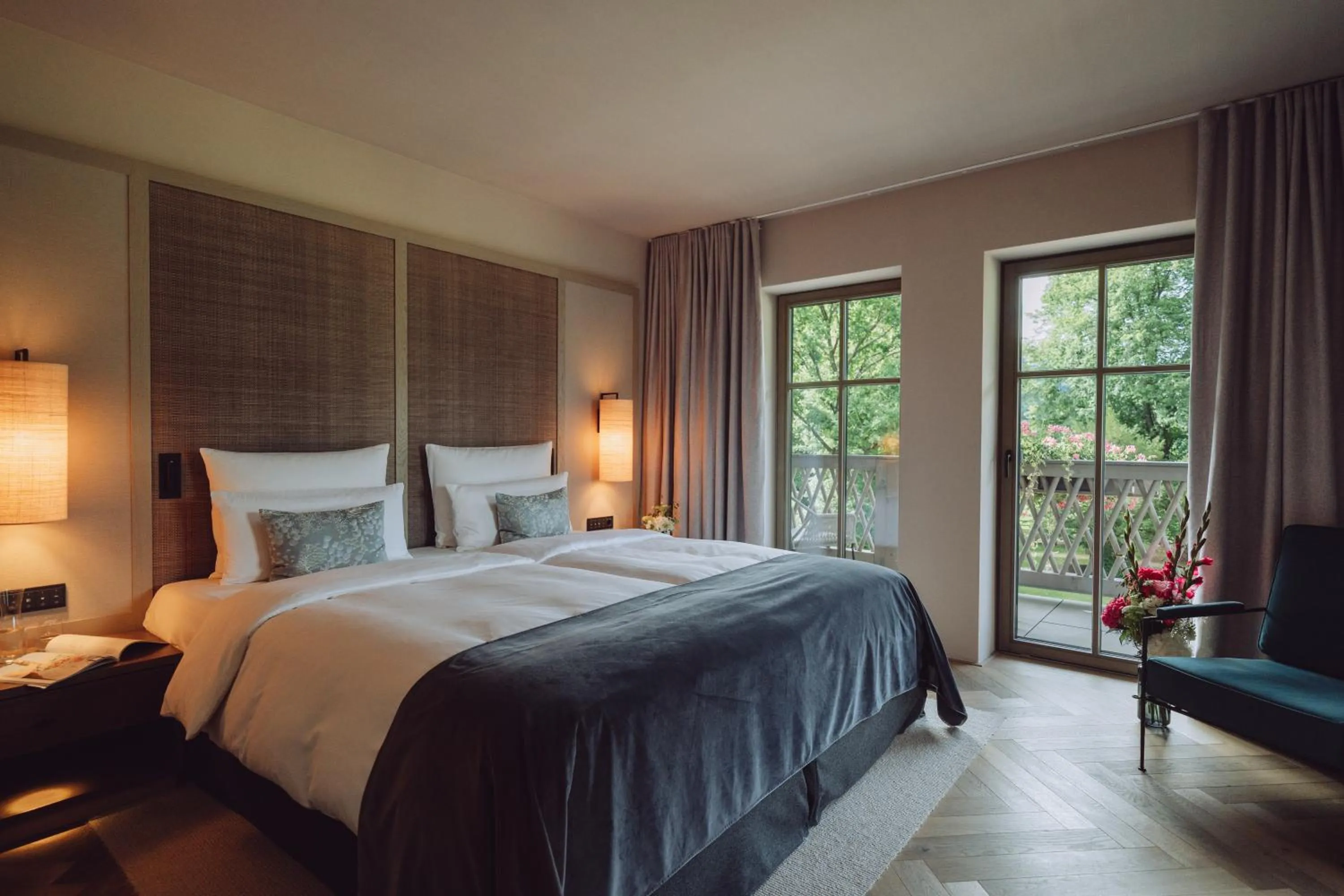 Photo of the whole room, Bed in Parkhotel Egerner Höfe