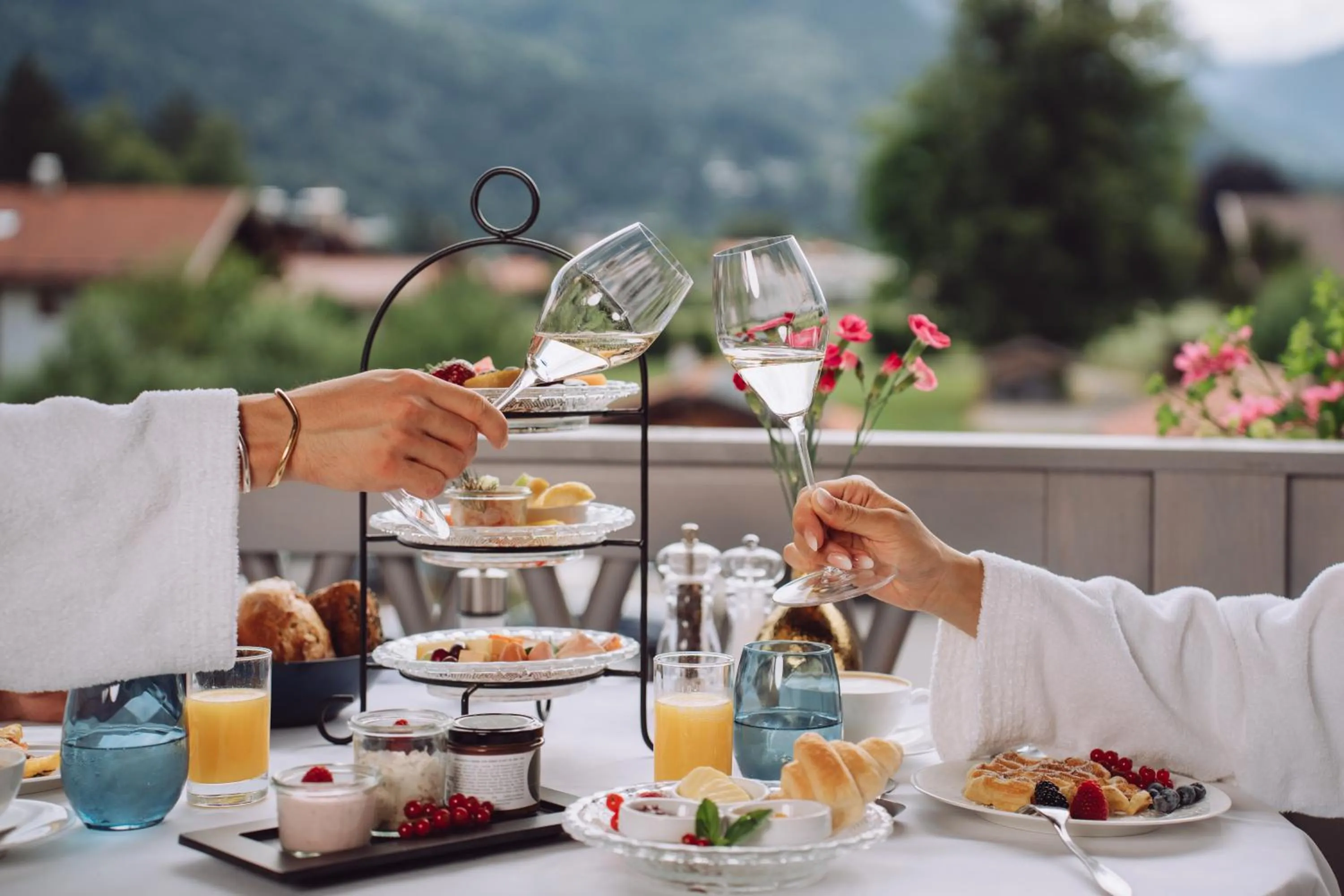 Restaurant/places to eat in Parkhotel Egerner Höfe