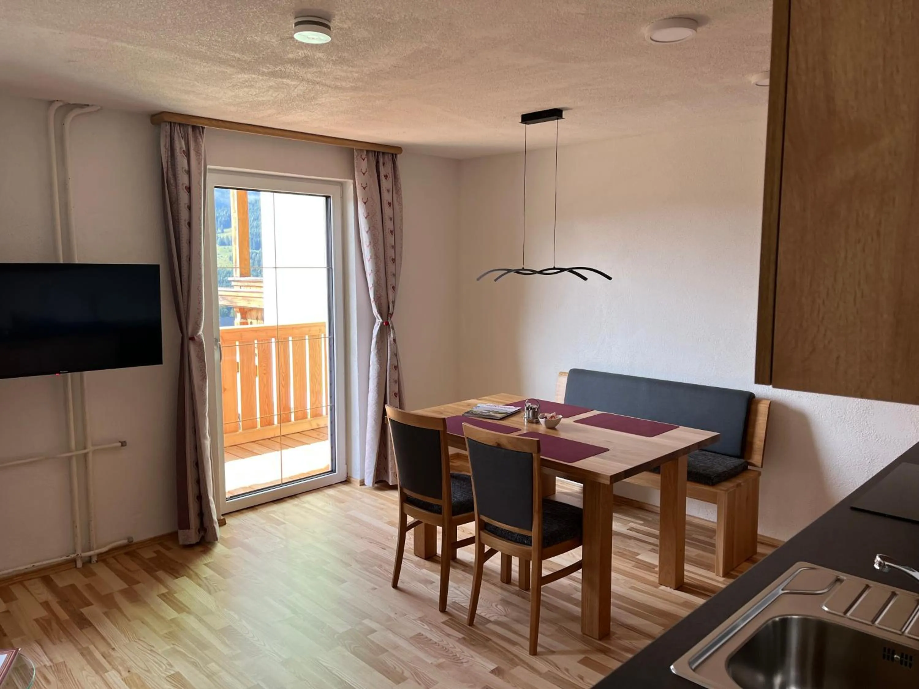 kitchen in Appartements-Restaurant Schwaiger