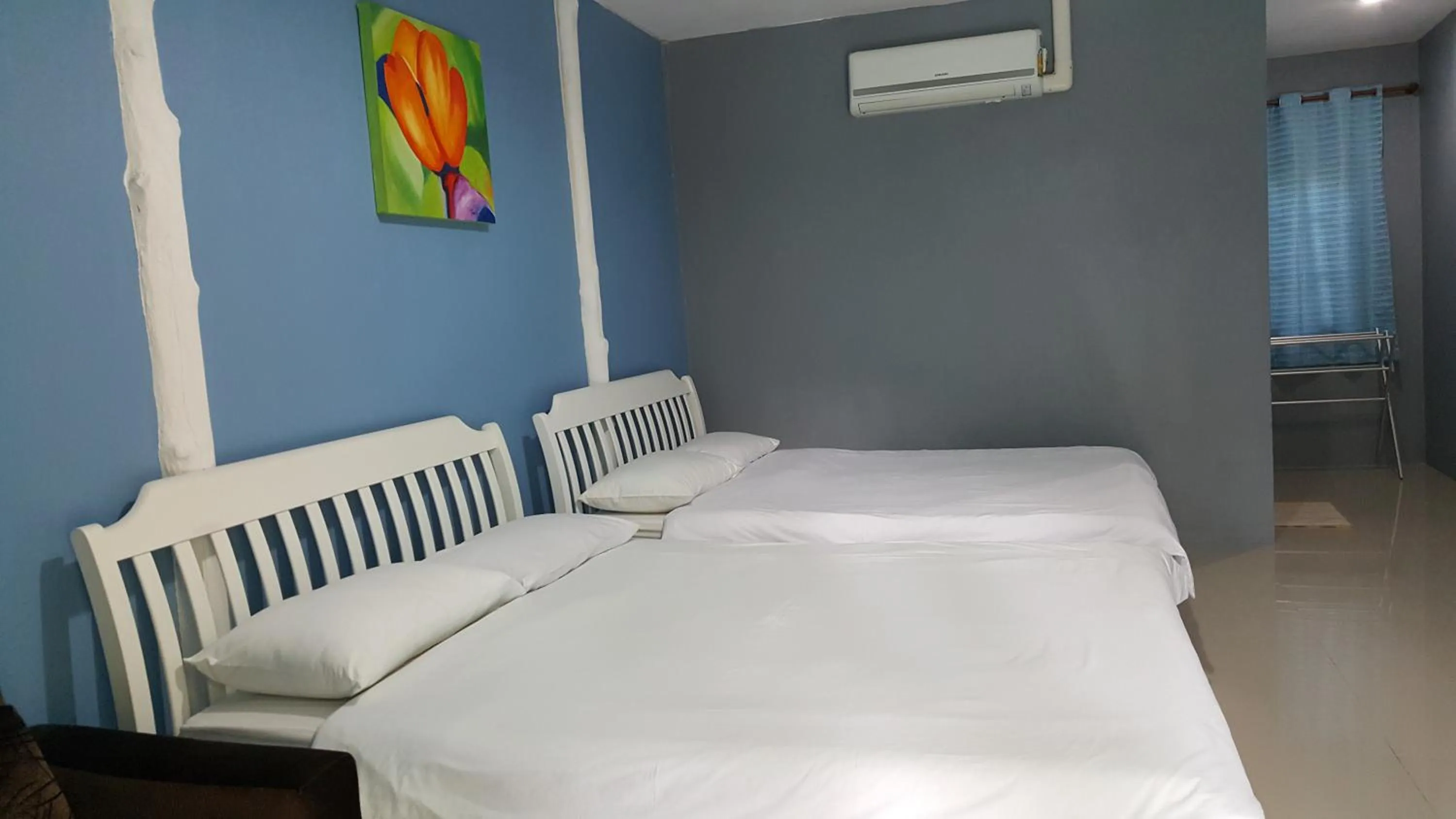 Bed in Baanraisooksangchan