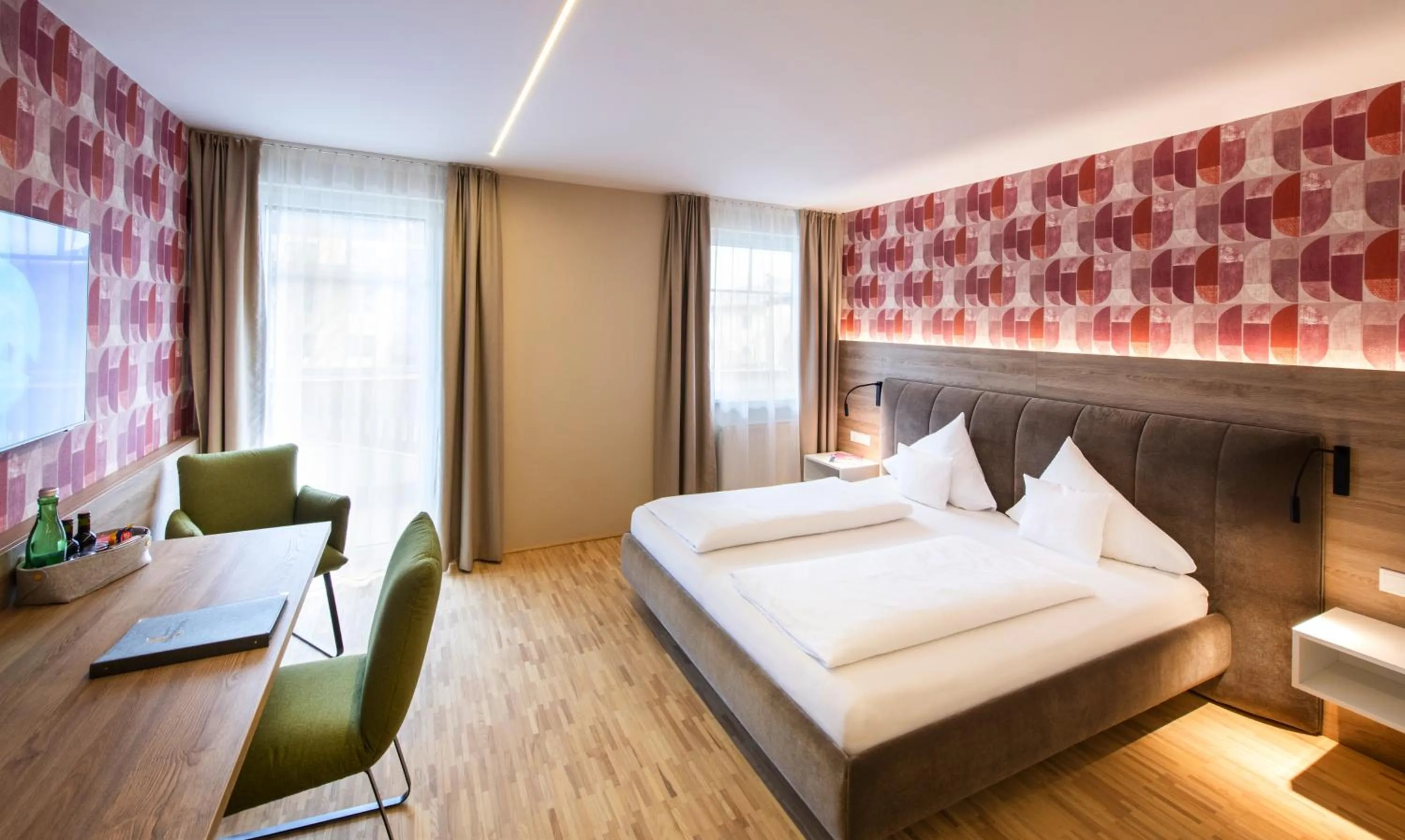 Bed in Hotel Himmelreich