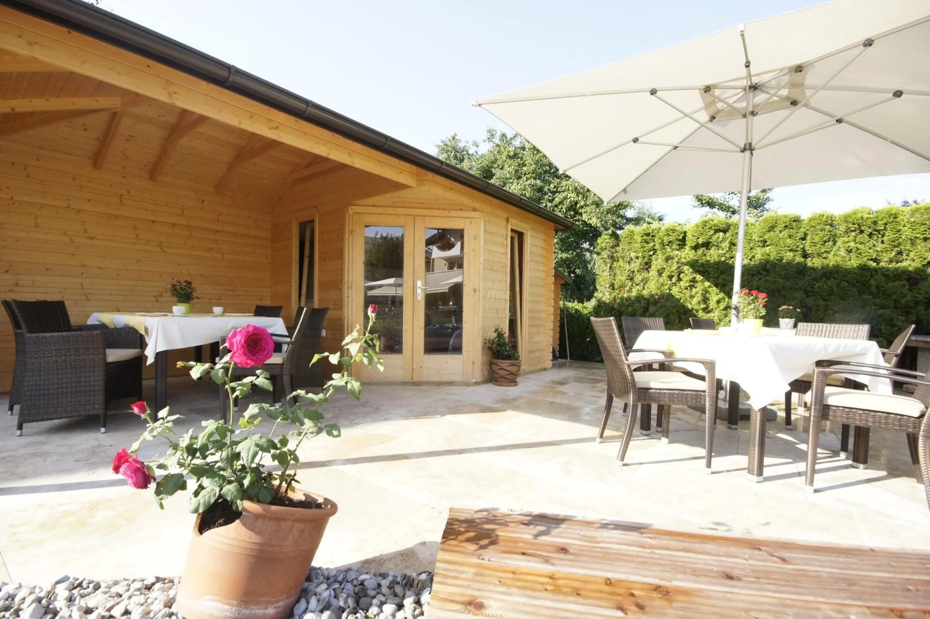 BBQ facilities in Hotel Himmelreich