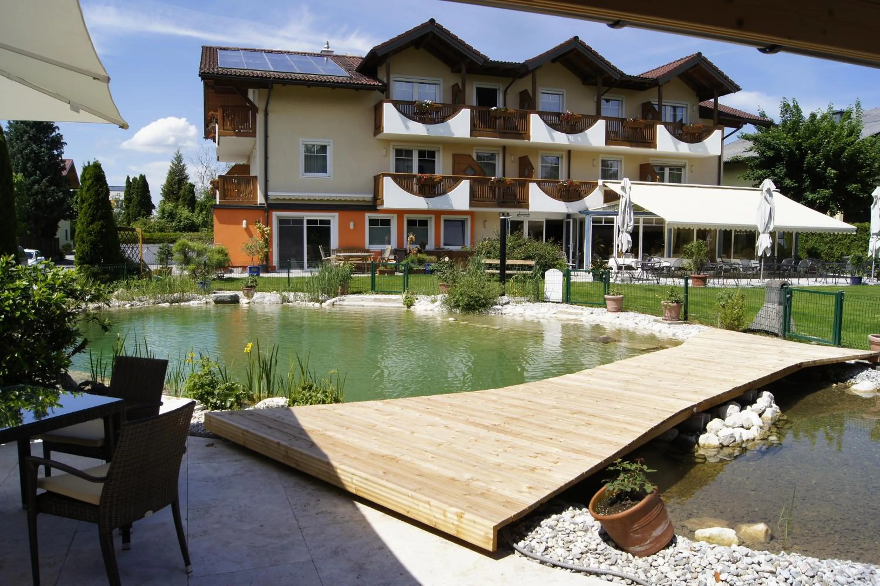 Garden in Hotel Himmelreich