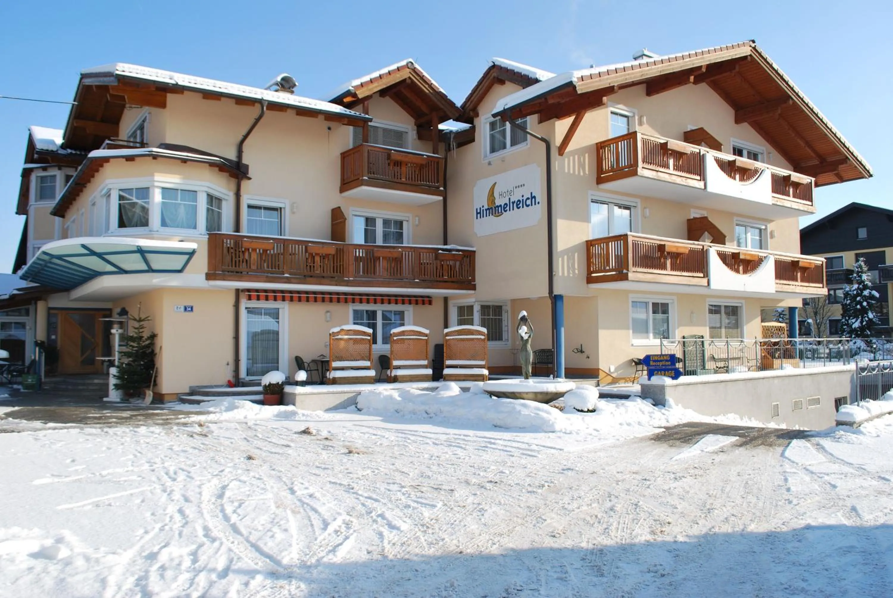Patio in Hotel Himmelreich