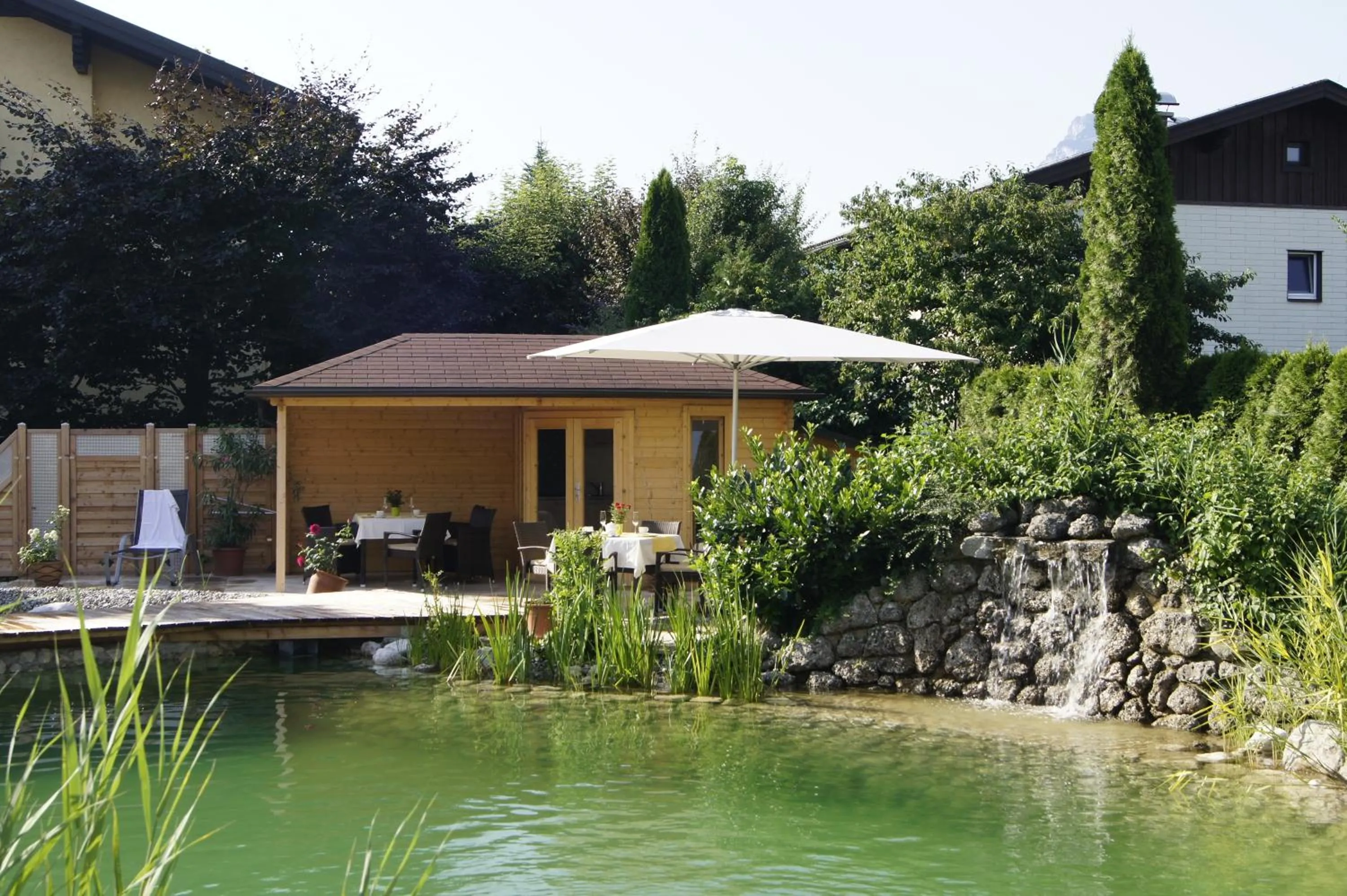 Garden in Hotel Himmelreich