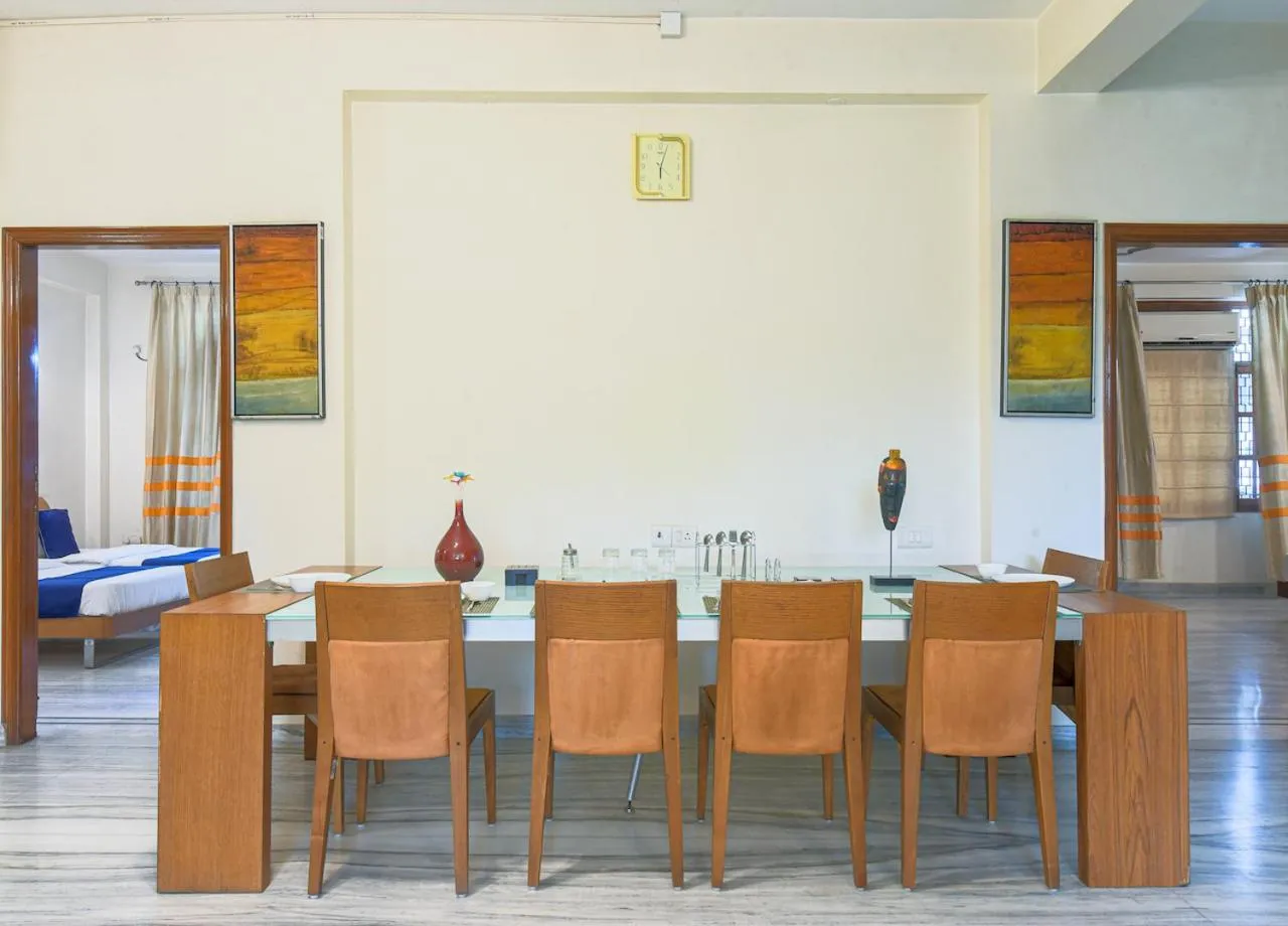 Living room in BedChambers Serviced Apartments - Artemis Hospital