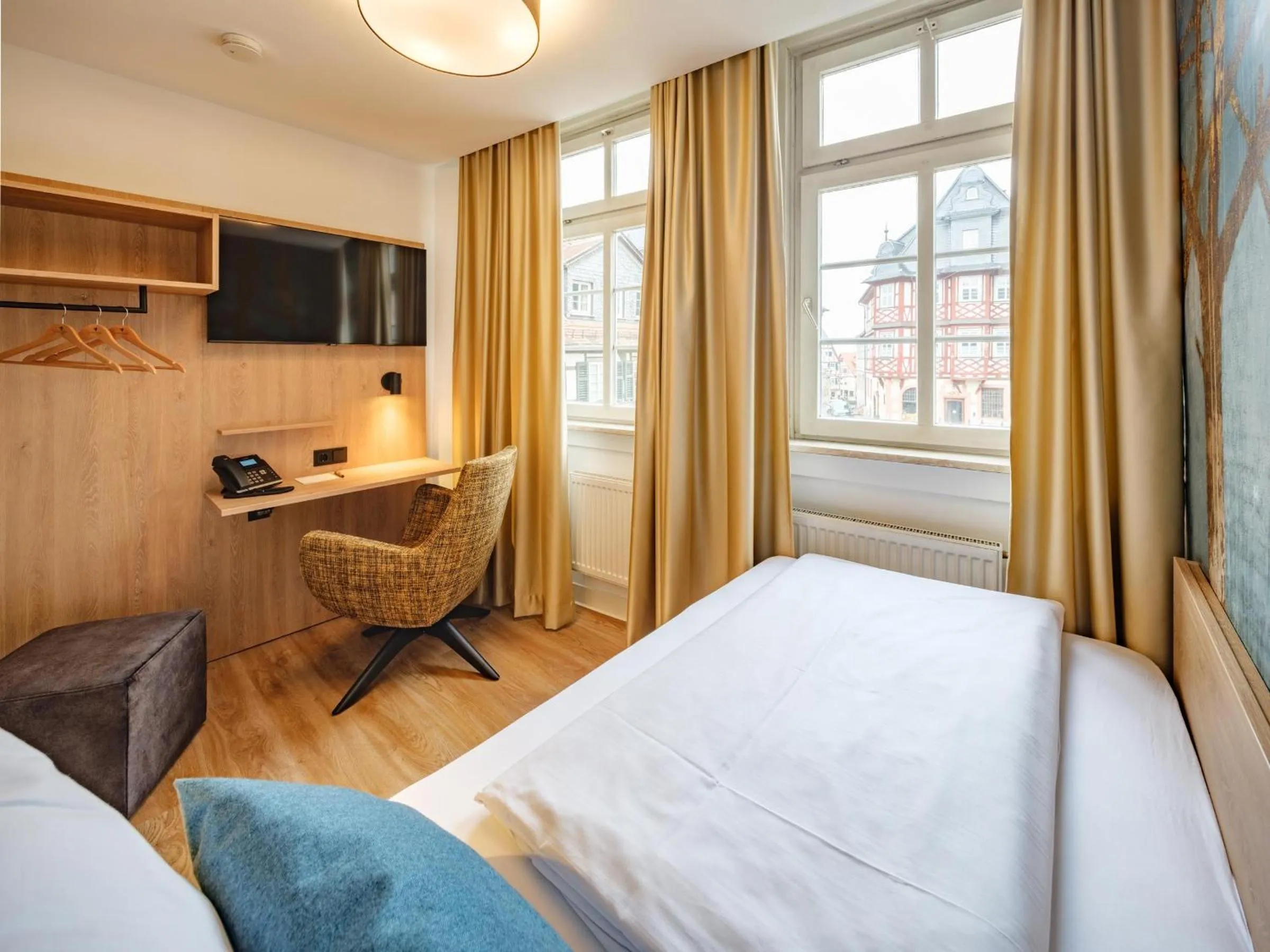 Photo of the whole room, Bed in Hotel Restaurant Goldener Engel