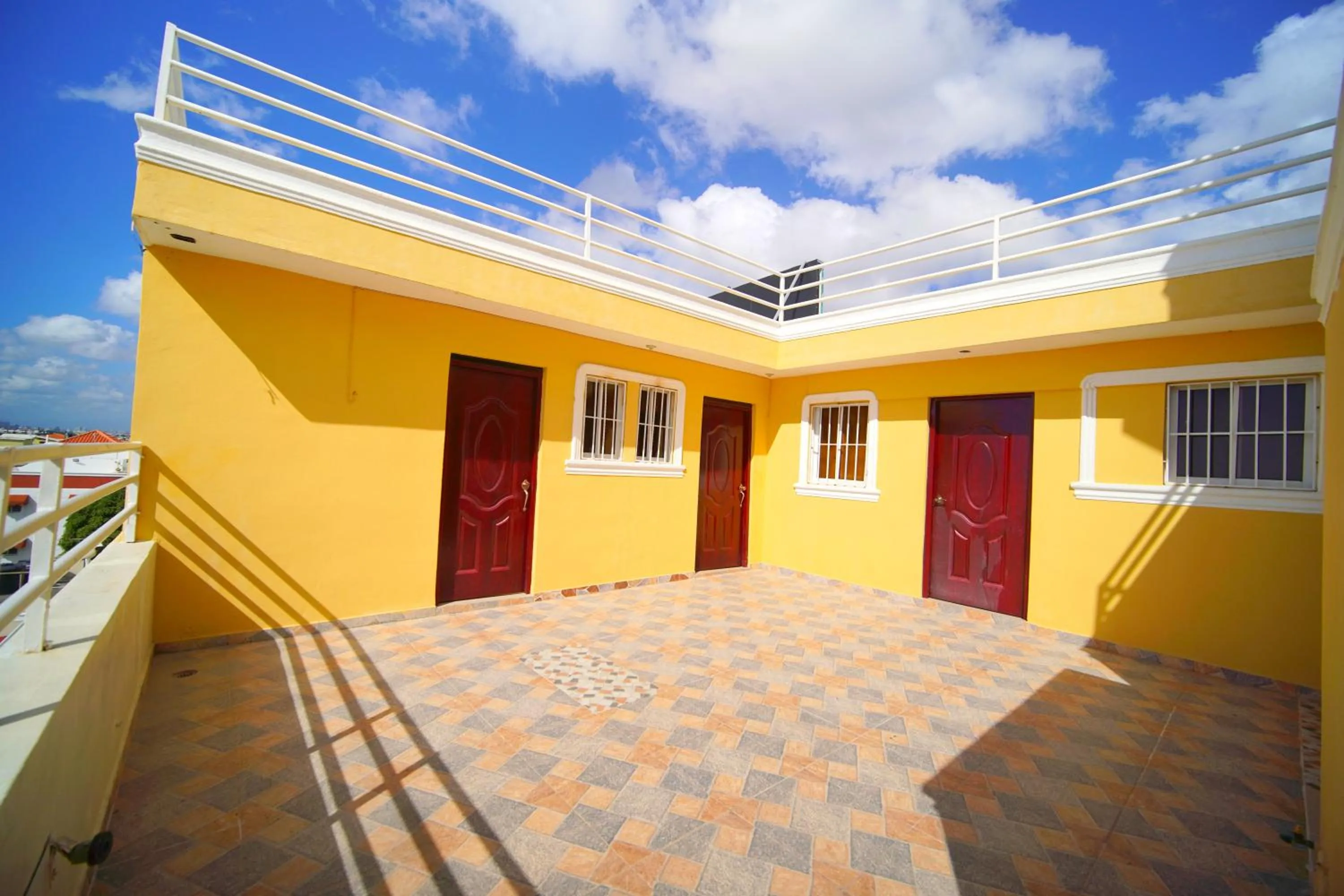 Balcony/Terrace in Tropical Island Aparthotel Aeropuerto Santo Domingo