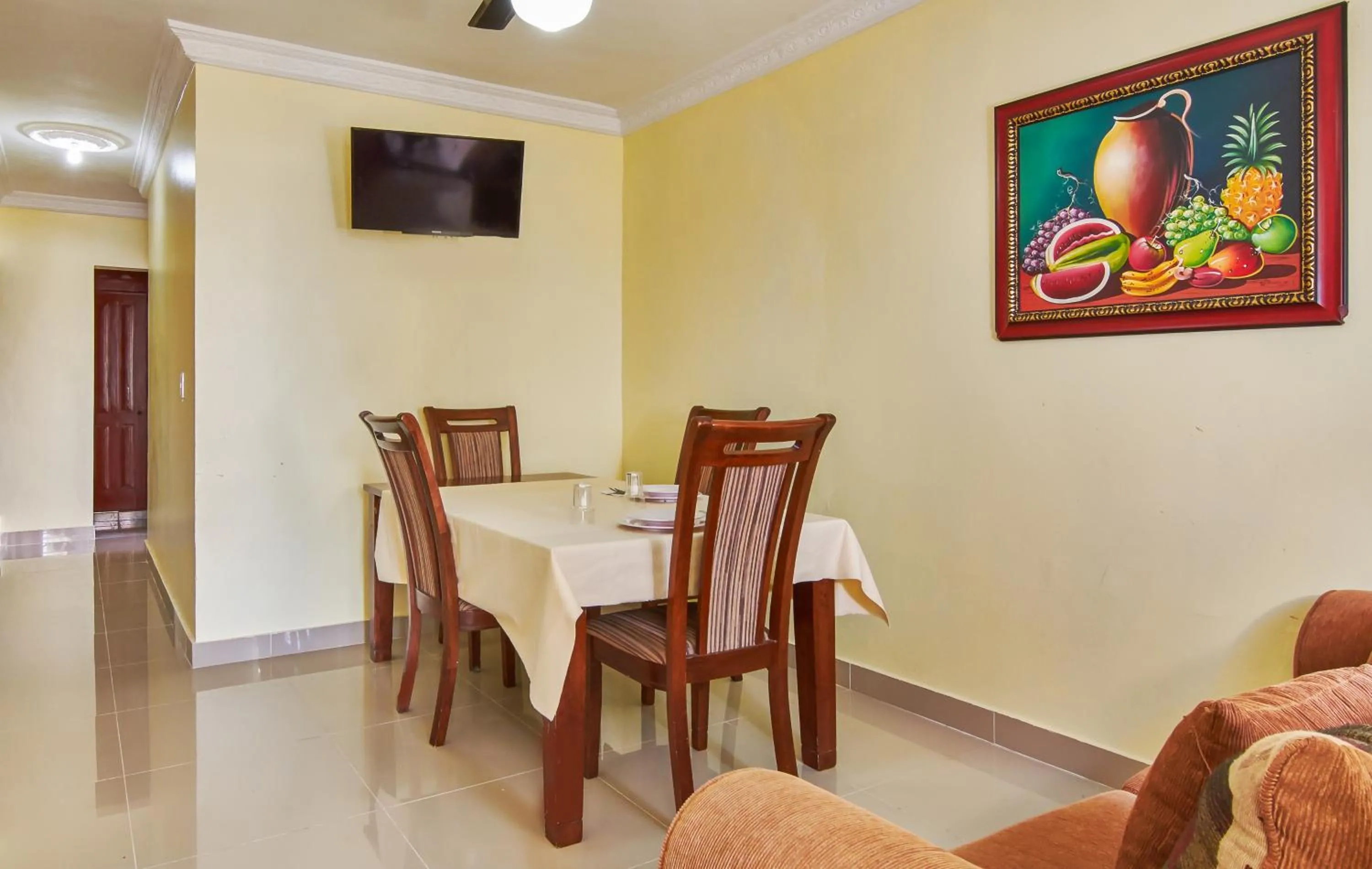 Living room in Tropical Island Aparthotel Aeropuerto Santo Domingo