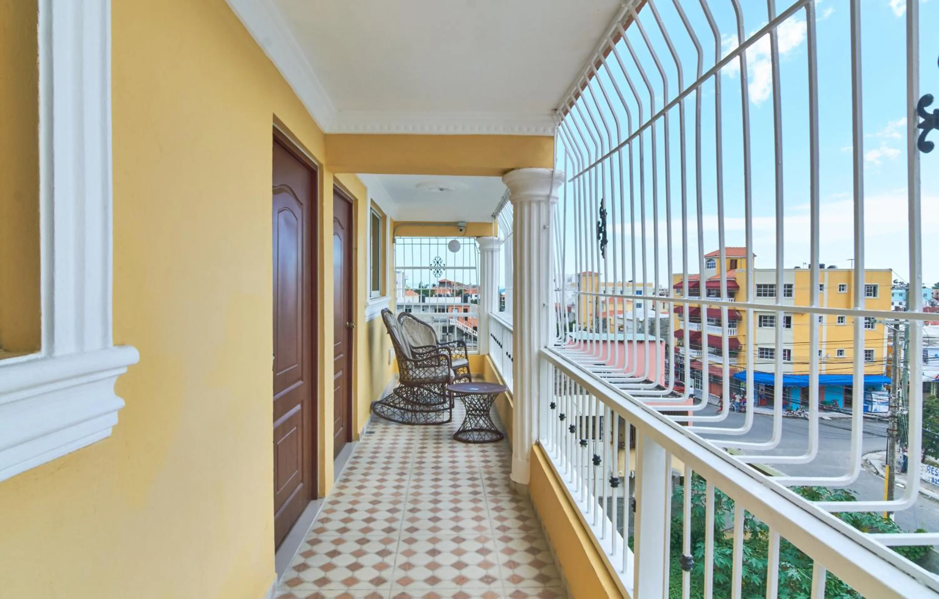 Balcony/Terrace in Tropical Island Aparthotel Aeropuerto Santo Domingo
