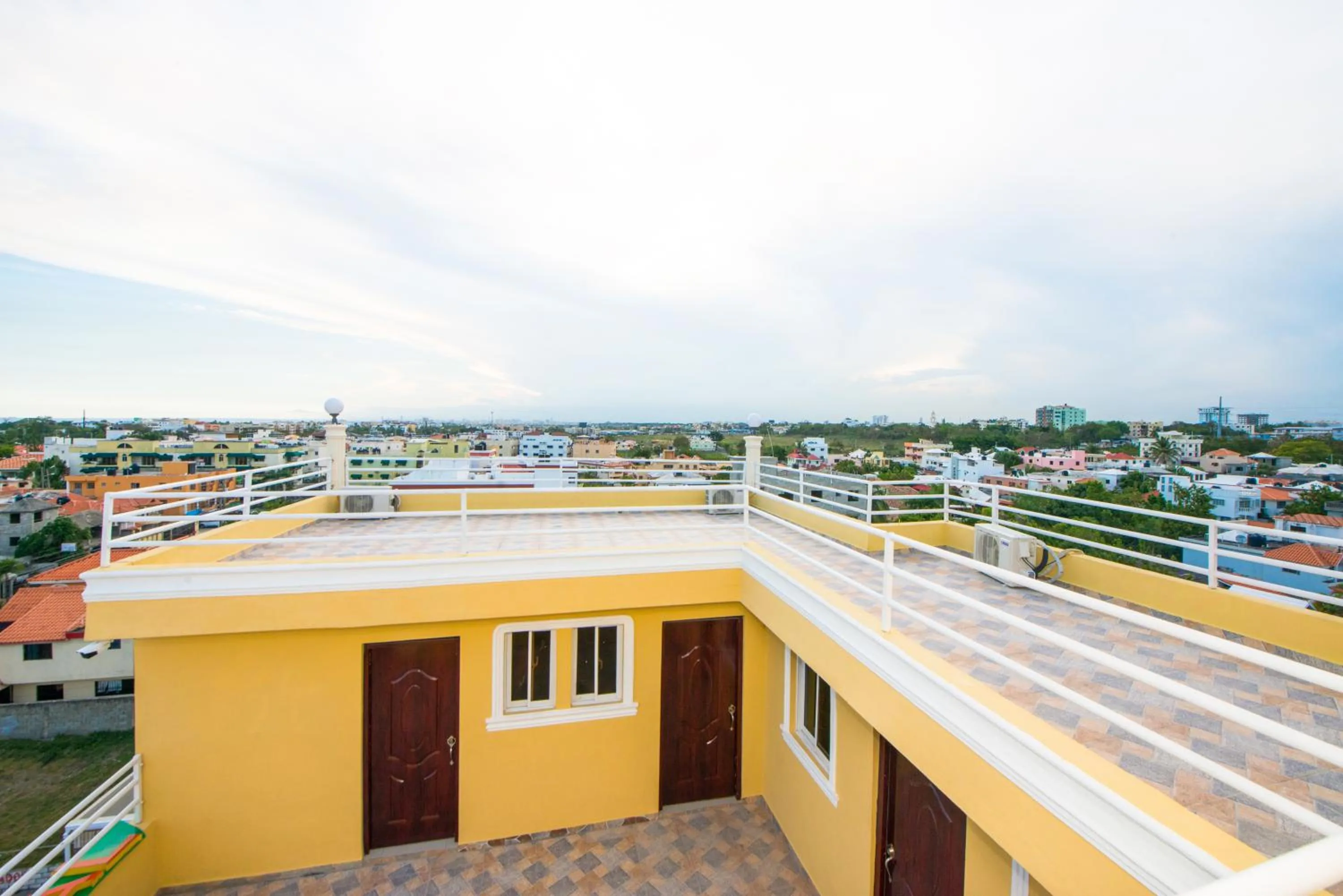 Balcony/Terrace in Tropical Island Aparthotel Aeropuerto Santo Domingo