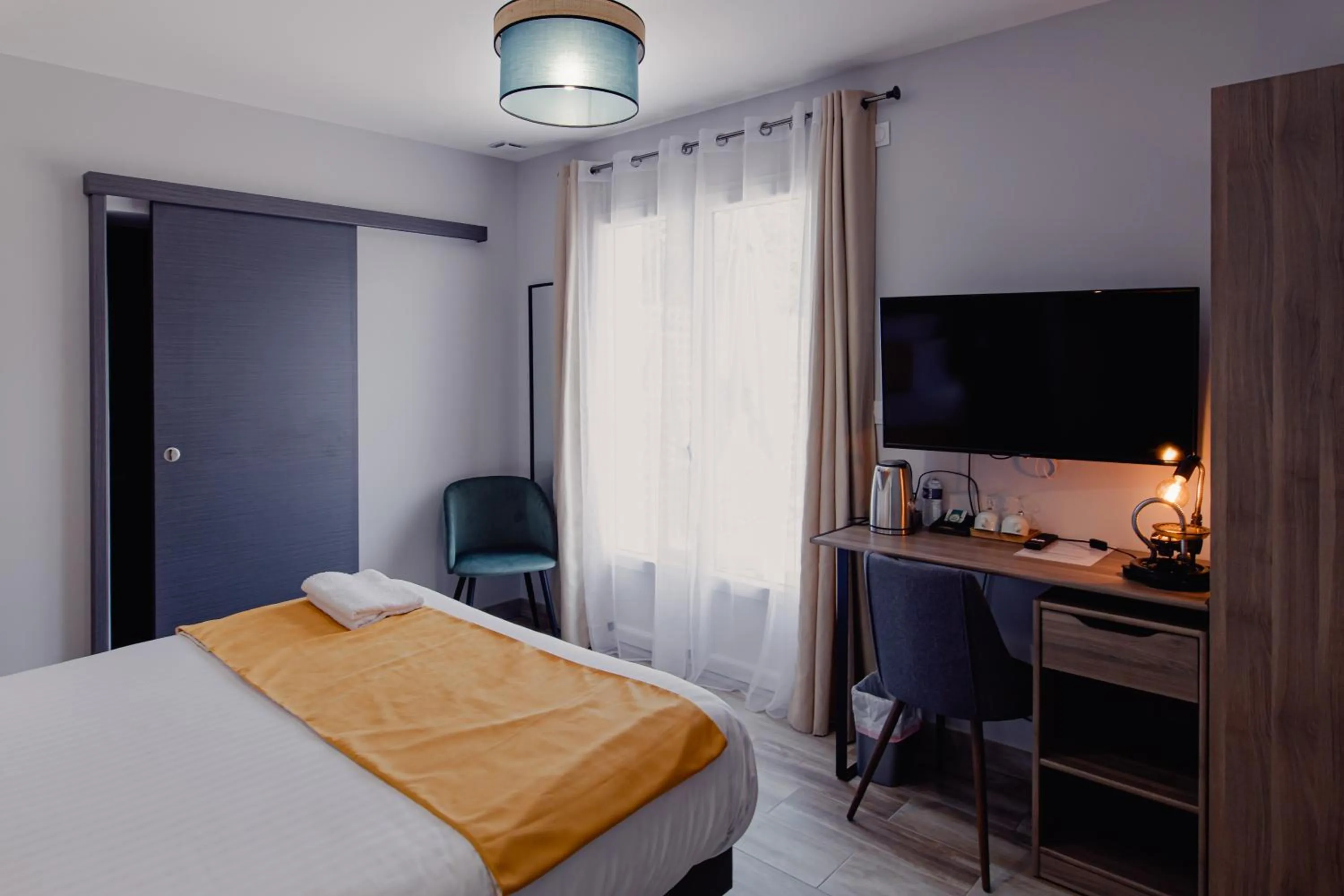 Bed in VILLA DES CHENES-Adult only