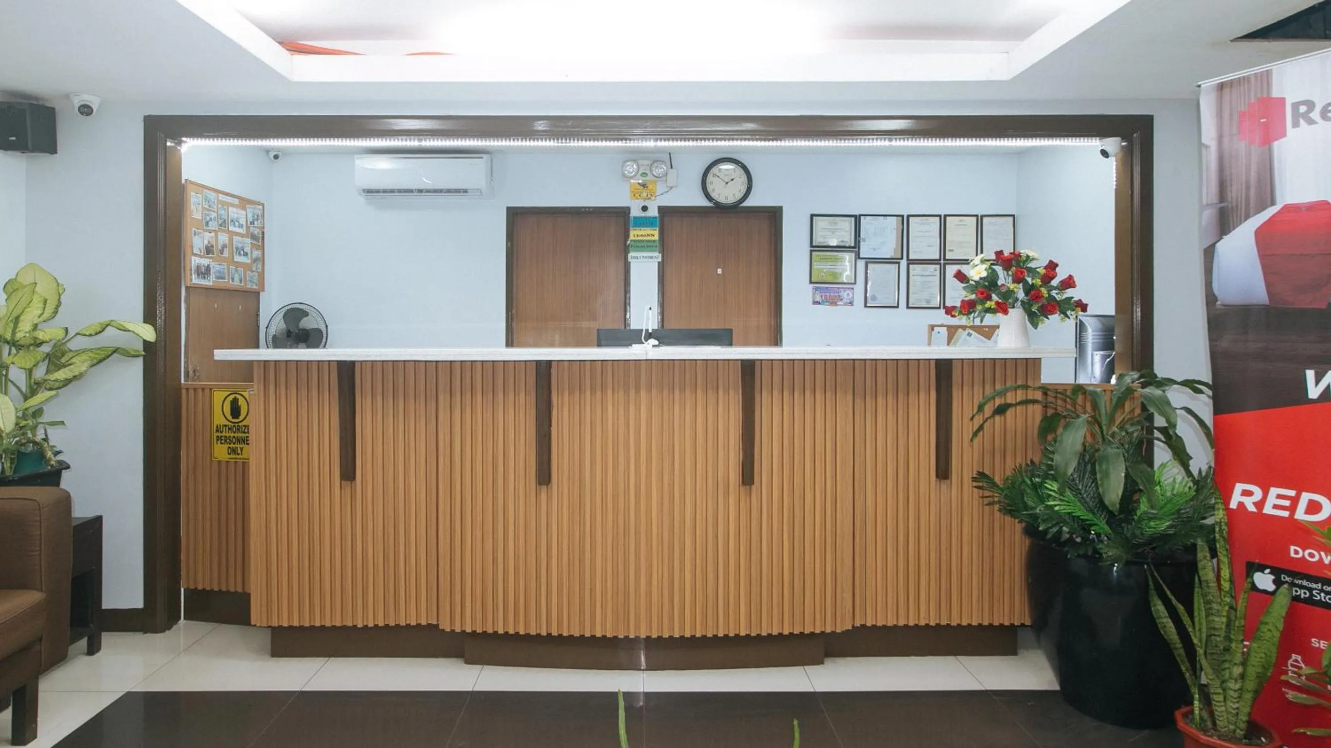 Lobby or reception in RedDoorz at BP International Powerhouse Inc near SM Manila