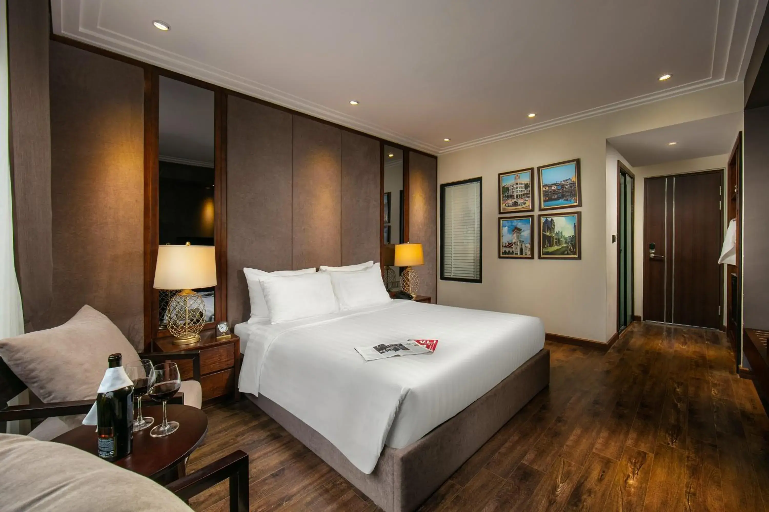 Bed in Ping Diamond Hotel Hanoi Bed in Ping Diamond Hotel Hanoi