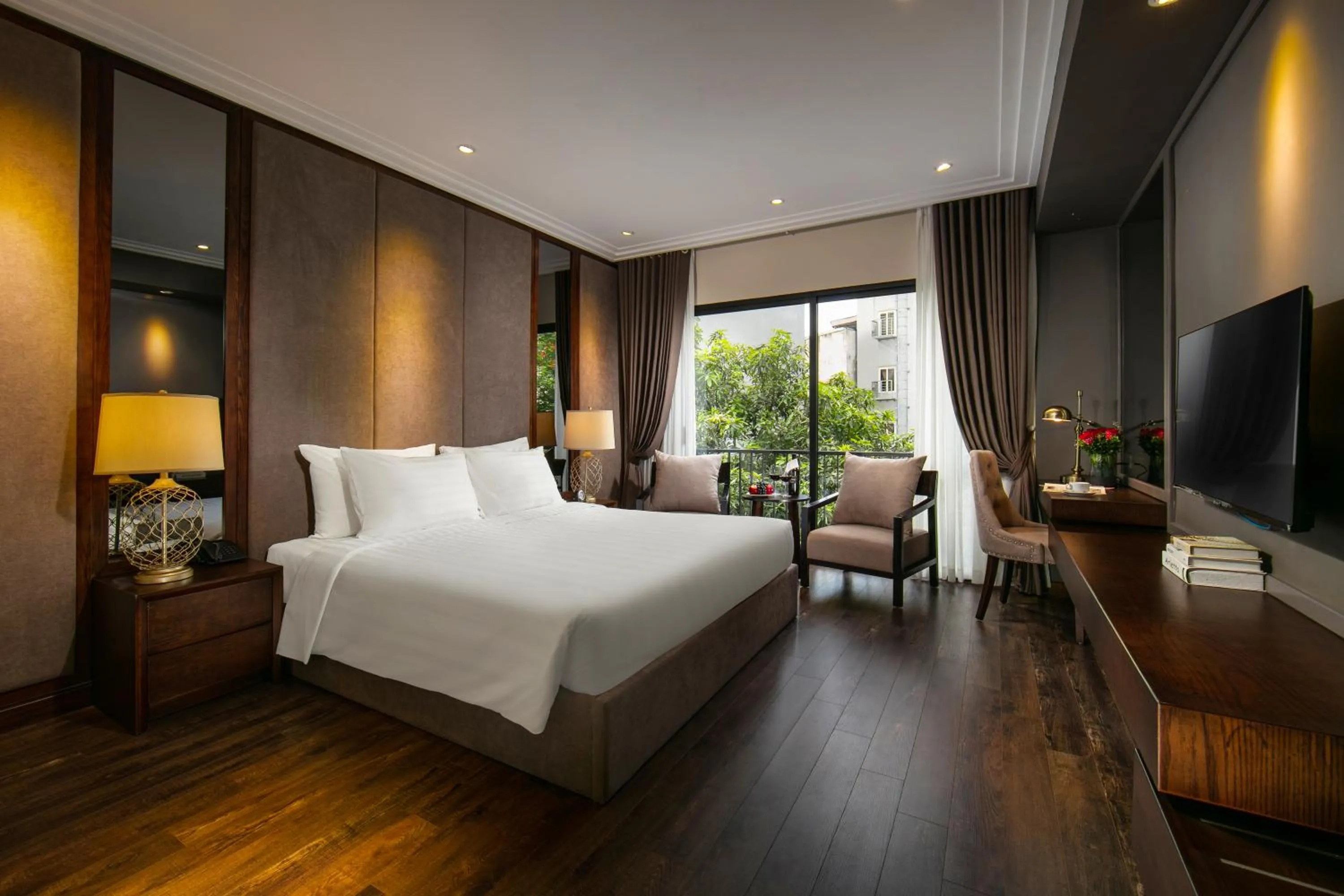 Bedroom, Bed in Ping Diamond Hotel Hanoi