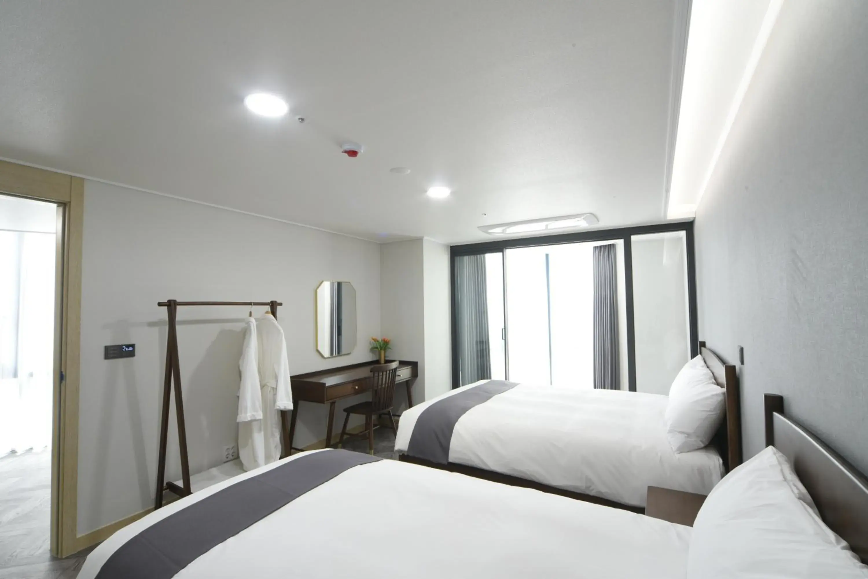 Bed in Haeundae Central Hotel Bed in Haeundae Central Hotel