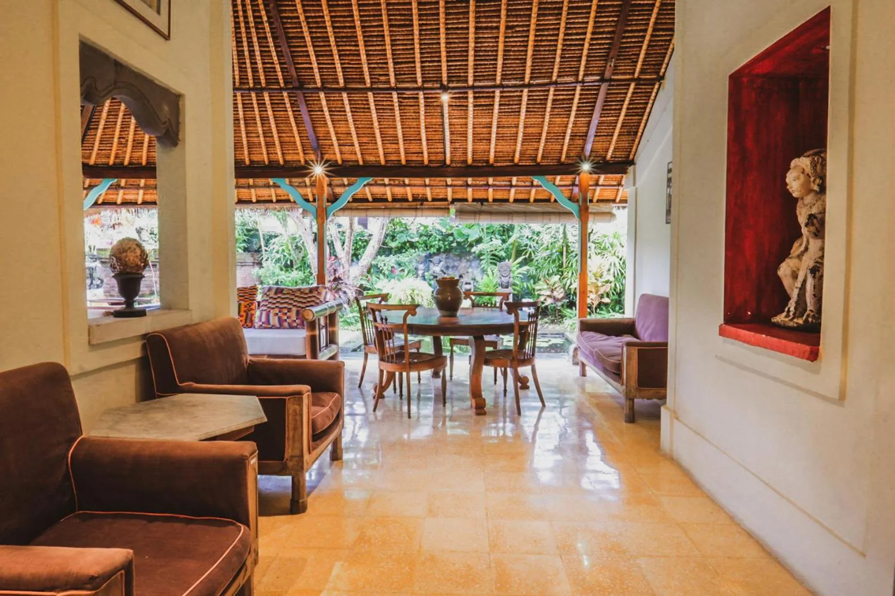 Living room in Bebek Cottages Sanur