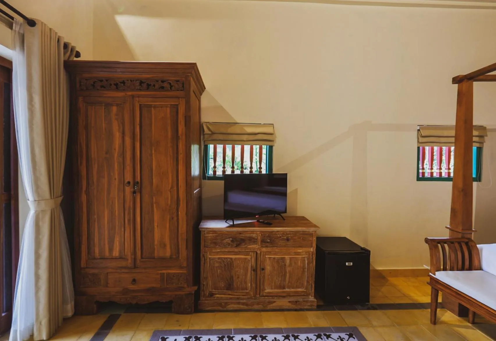 Bedroom, Bed in Bebek Cottages Sanur