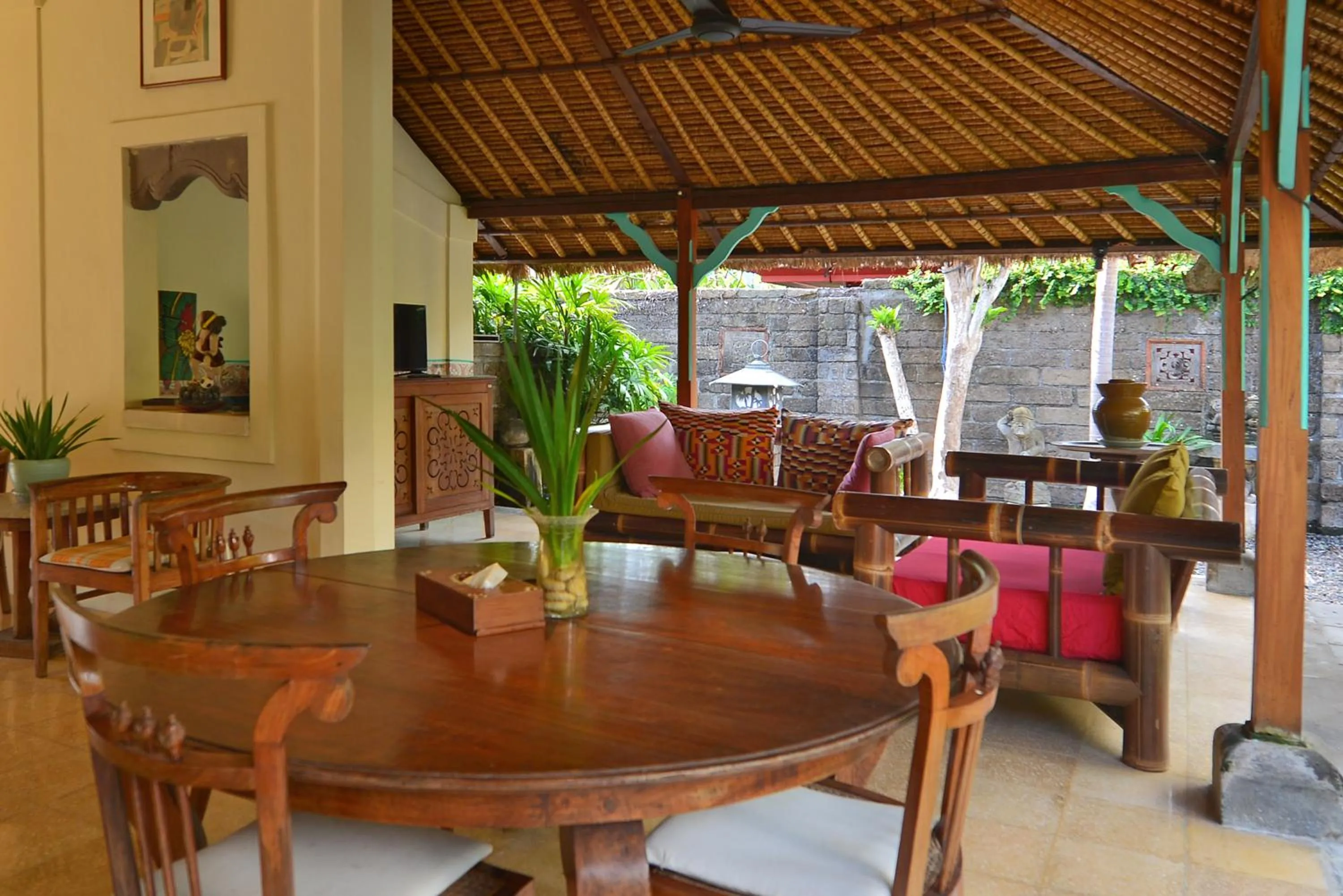 Living room in Bebek Cottages Sanur