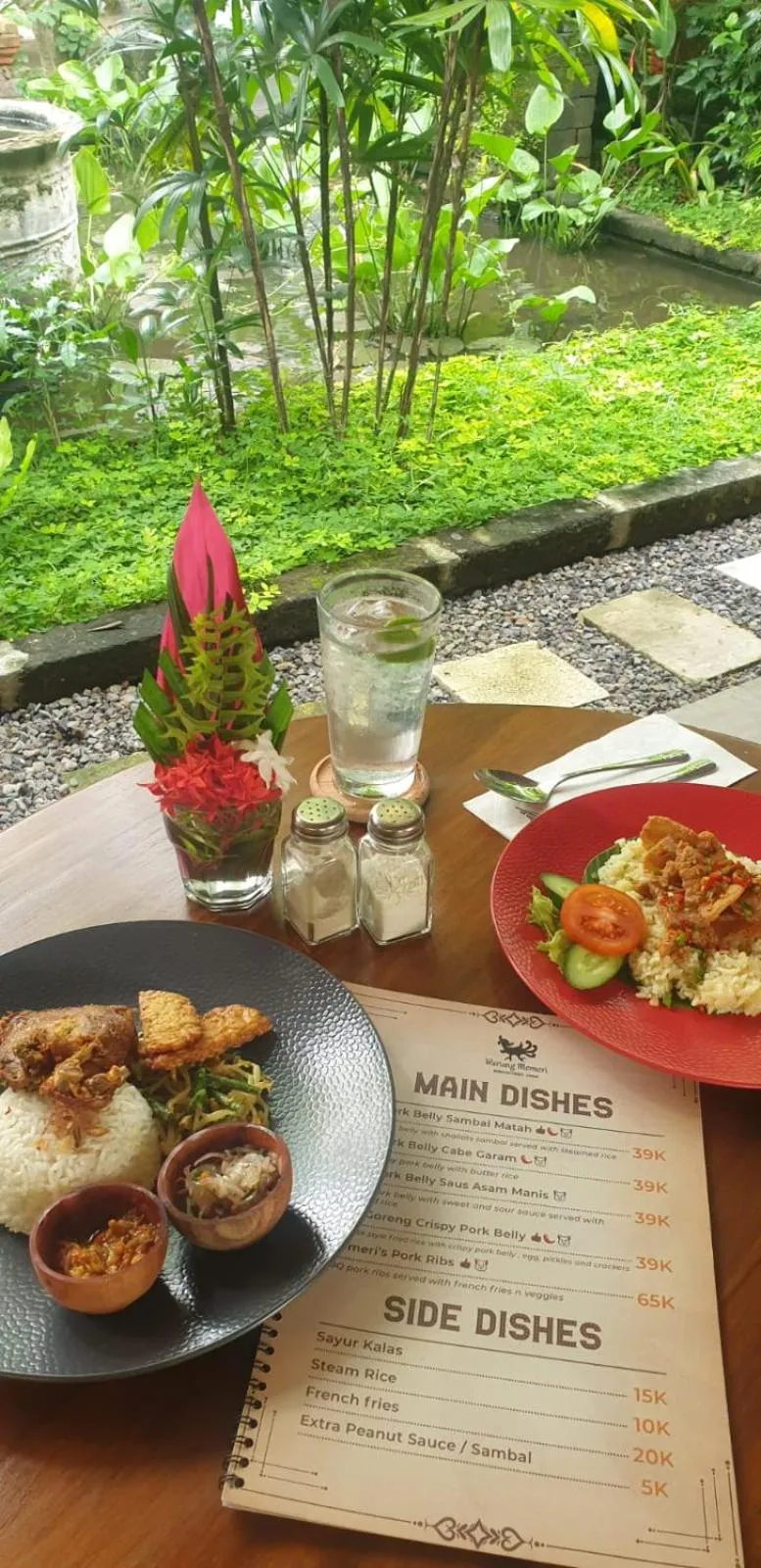 Restaurant/places to eat in Bebek Cottages Sanur