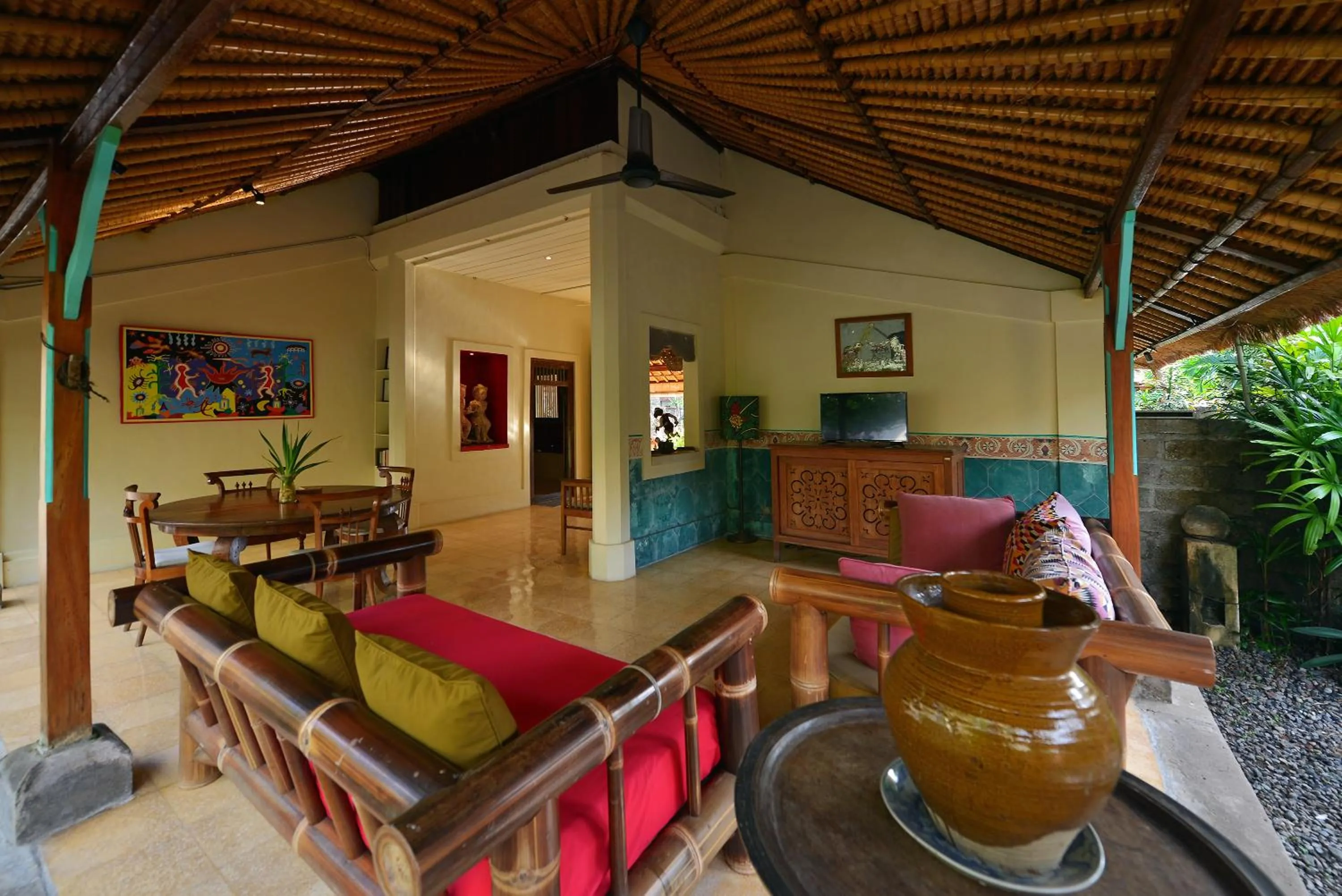 Patio in Bebek Cottages Sanur