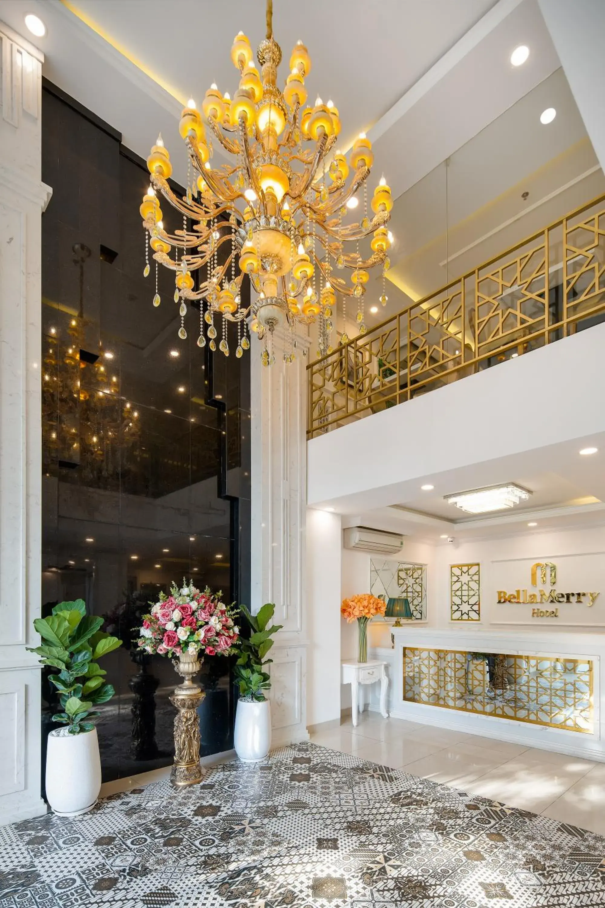 Lobby or reception in Bella Merry Hotel and Apartment - 100M To The My Khe Beach Lobby or reception in Bella Merry Hotel and Apartment - 100M To The My Khe Beach