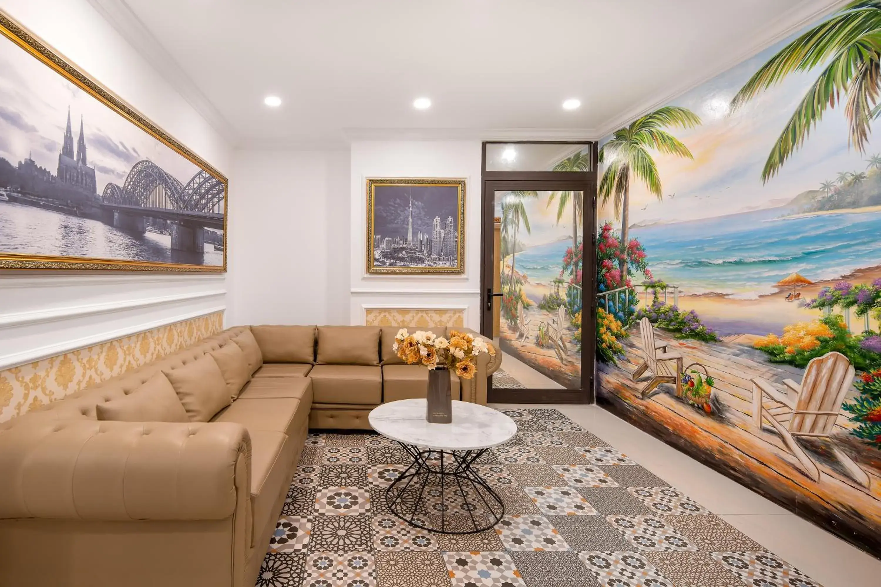 Lobby or reception in Bella Merry Hotel and Apartment - 100M To The My Khe Beach Lobby or reception in Bella Merry Hotel and Apartment - 100M To The My Khe Beach