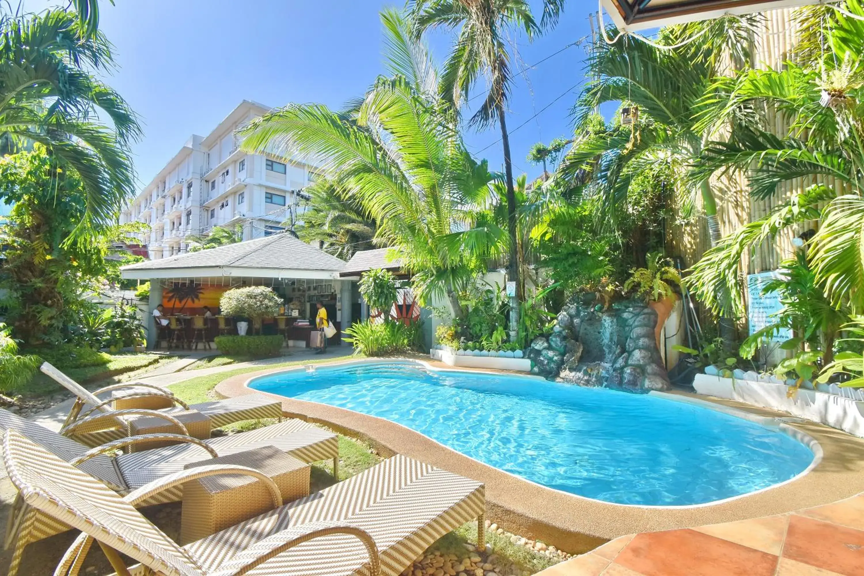 Swimming pool in Villa Sunset Boracay Swimming pool in Villa Sunset Boracay
