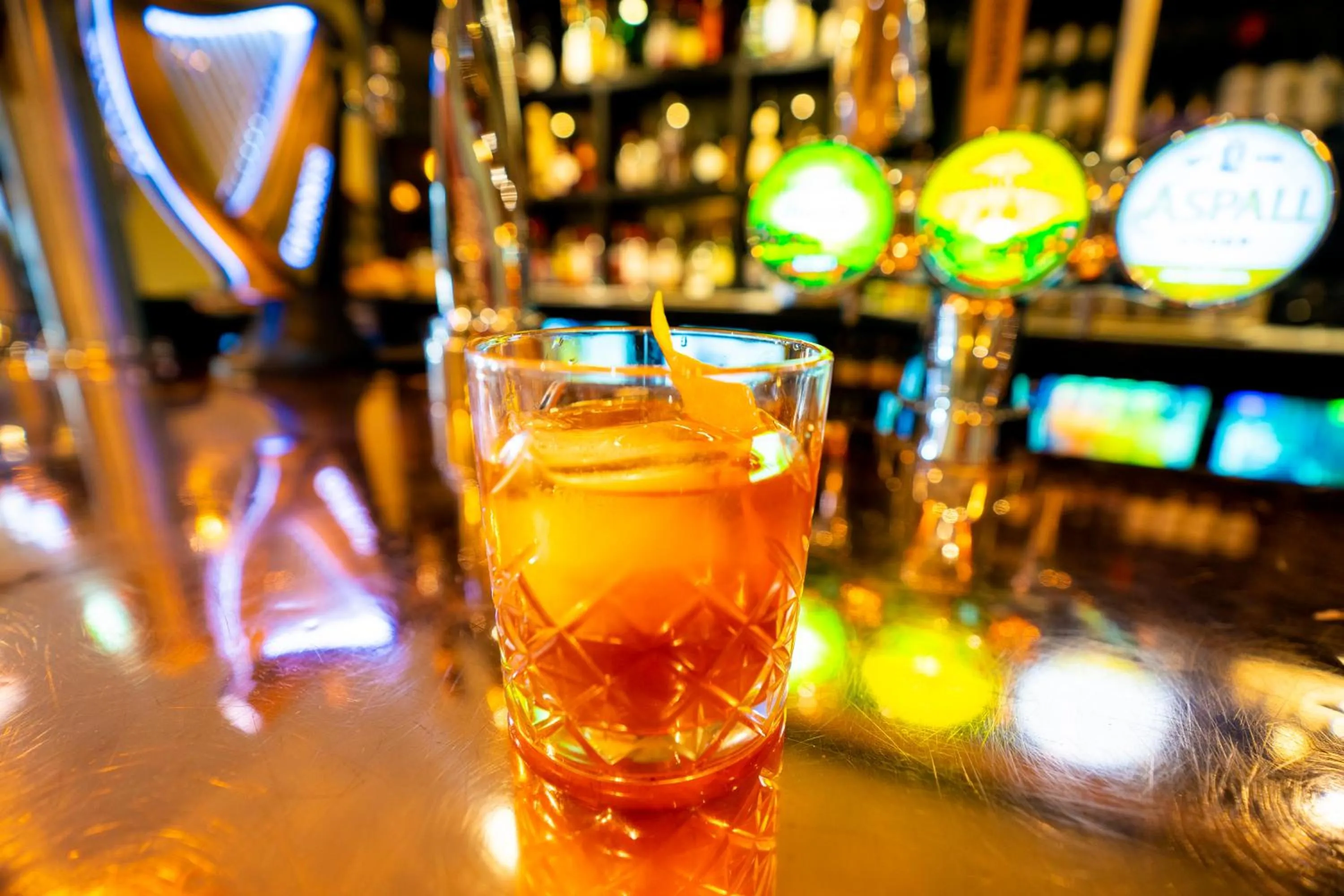 Drinks in The Crown Hotel