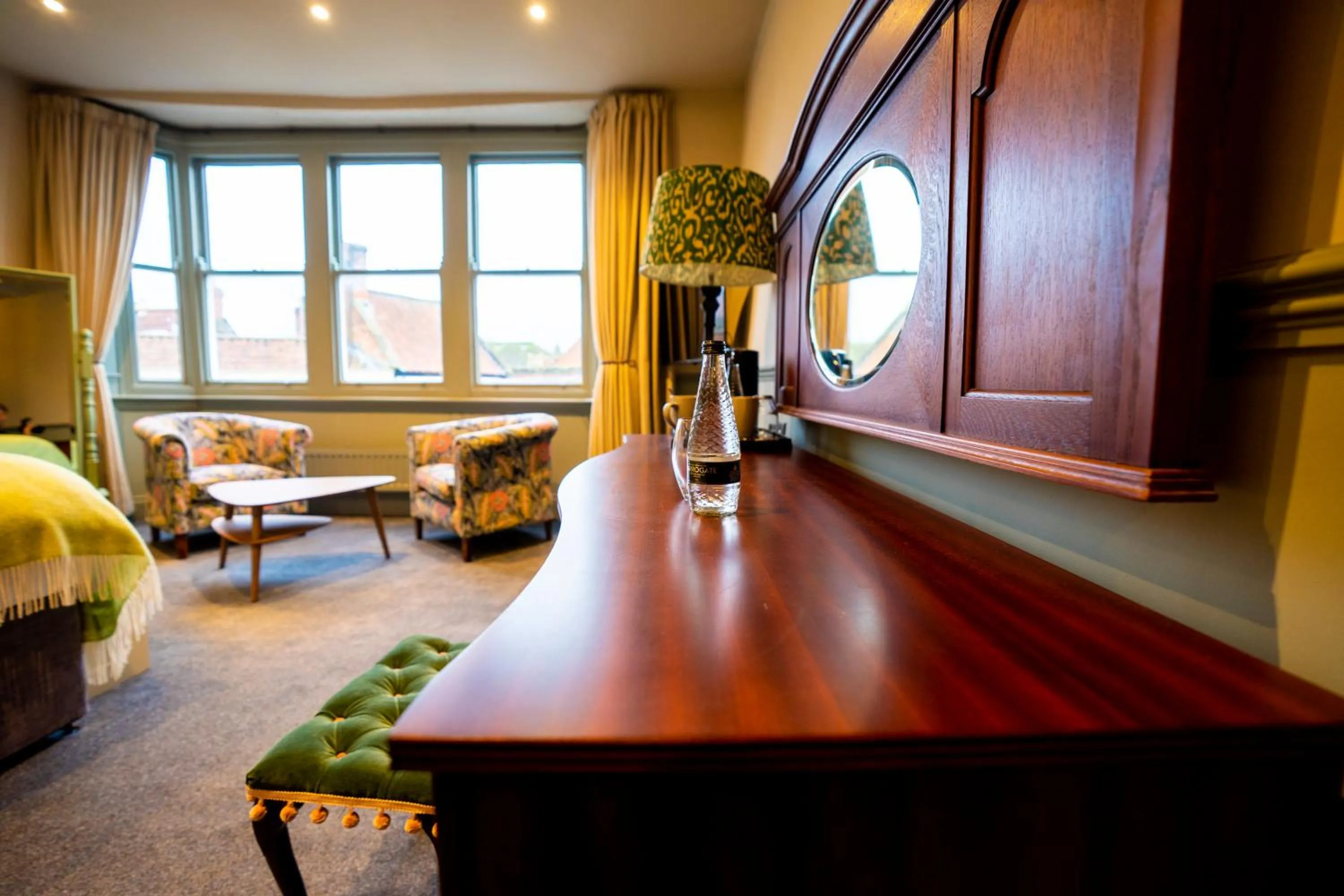 Bedroom in The Crown Hotel