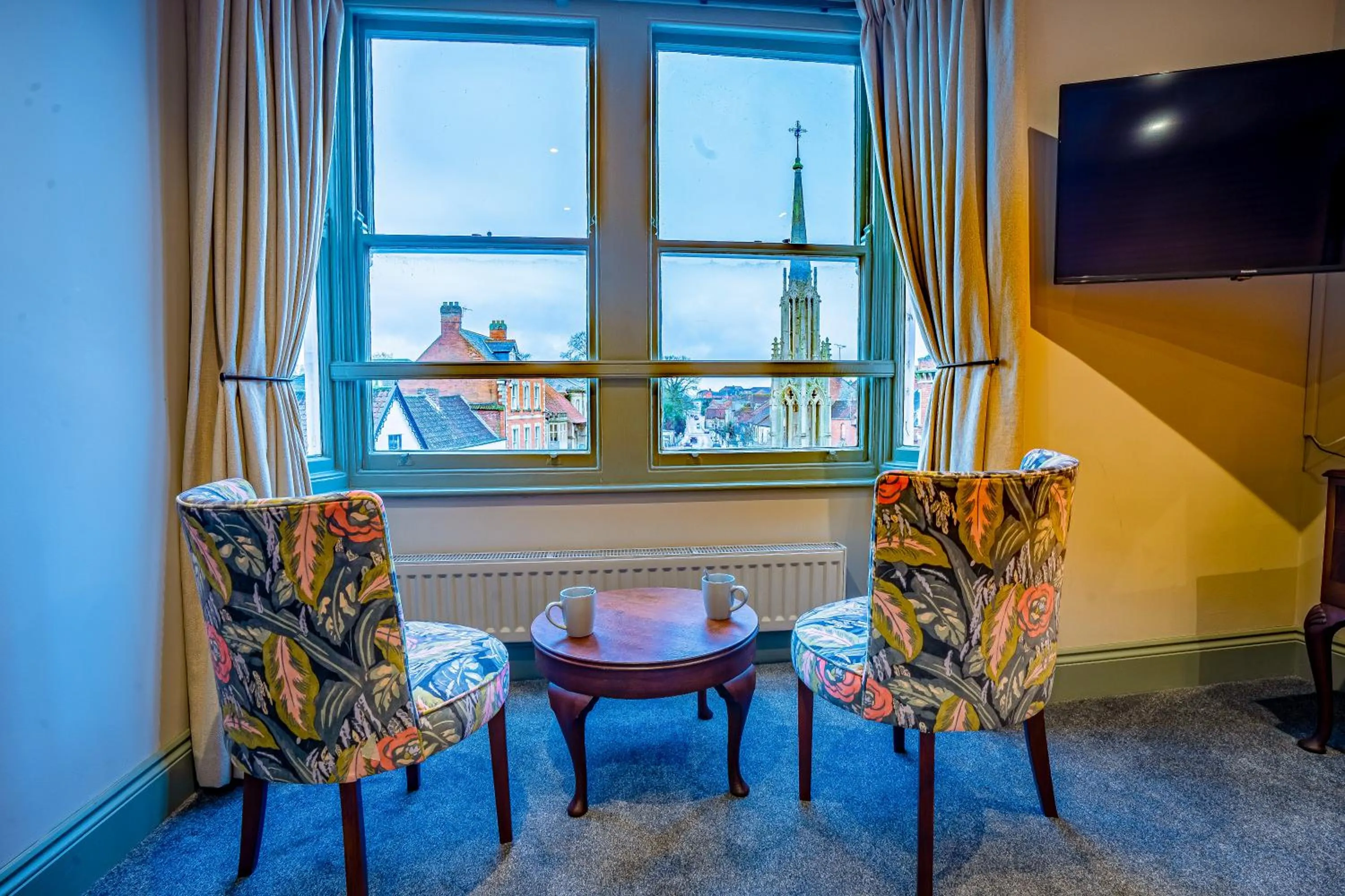 Bedroom in The Crown Hotel