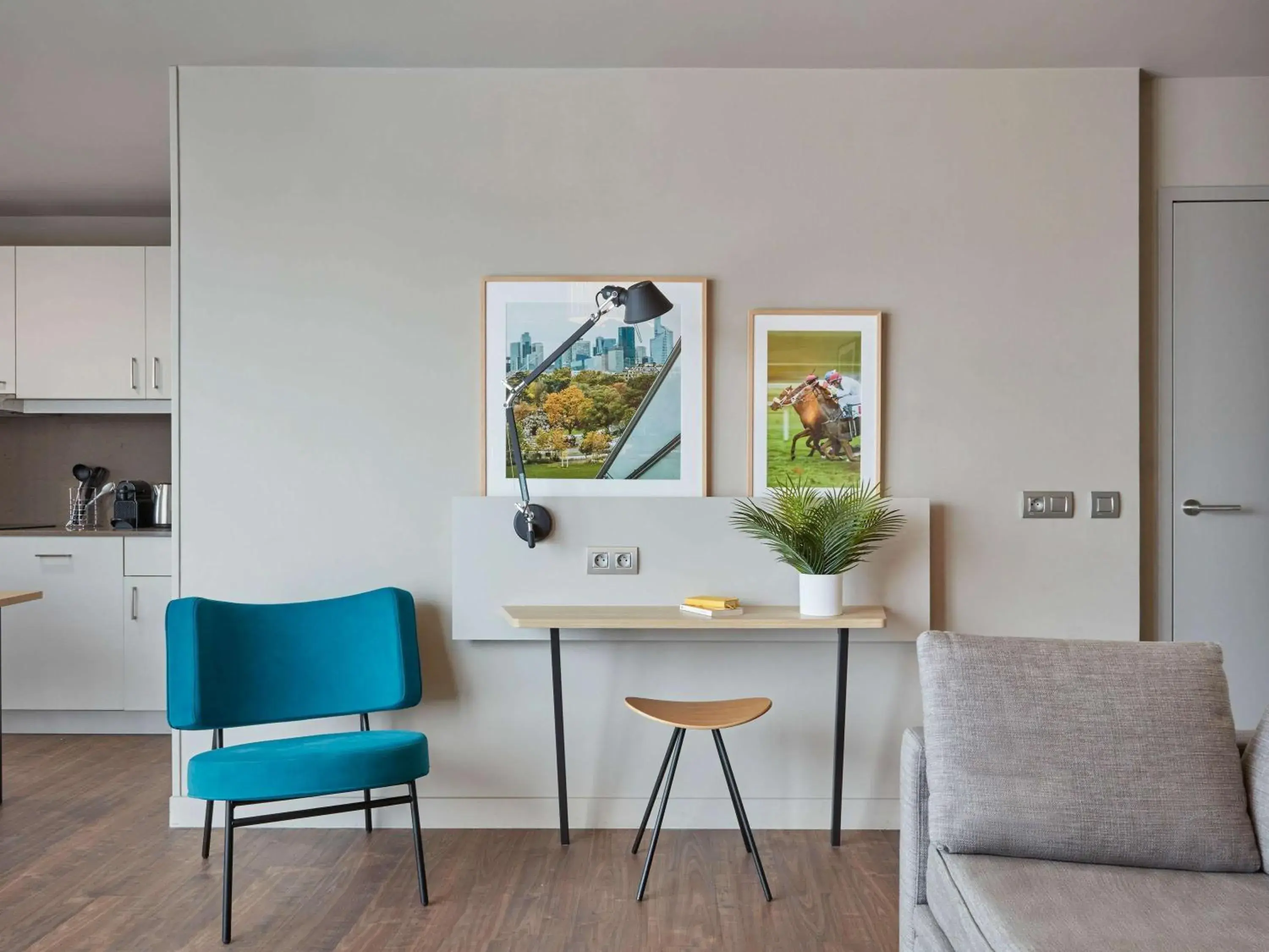 Bedroom in Aparthotel Adagio Paris Suresnes Longchamp Bedroom in Aparthotel Adagio Paris Suresnes Longchamp