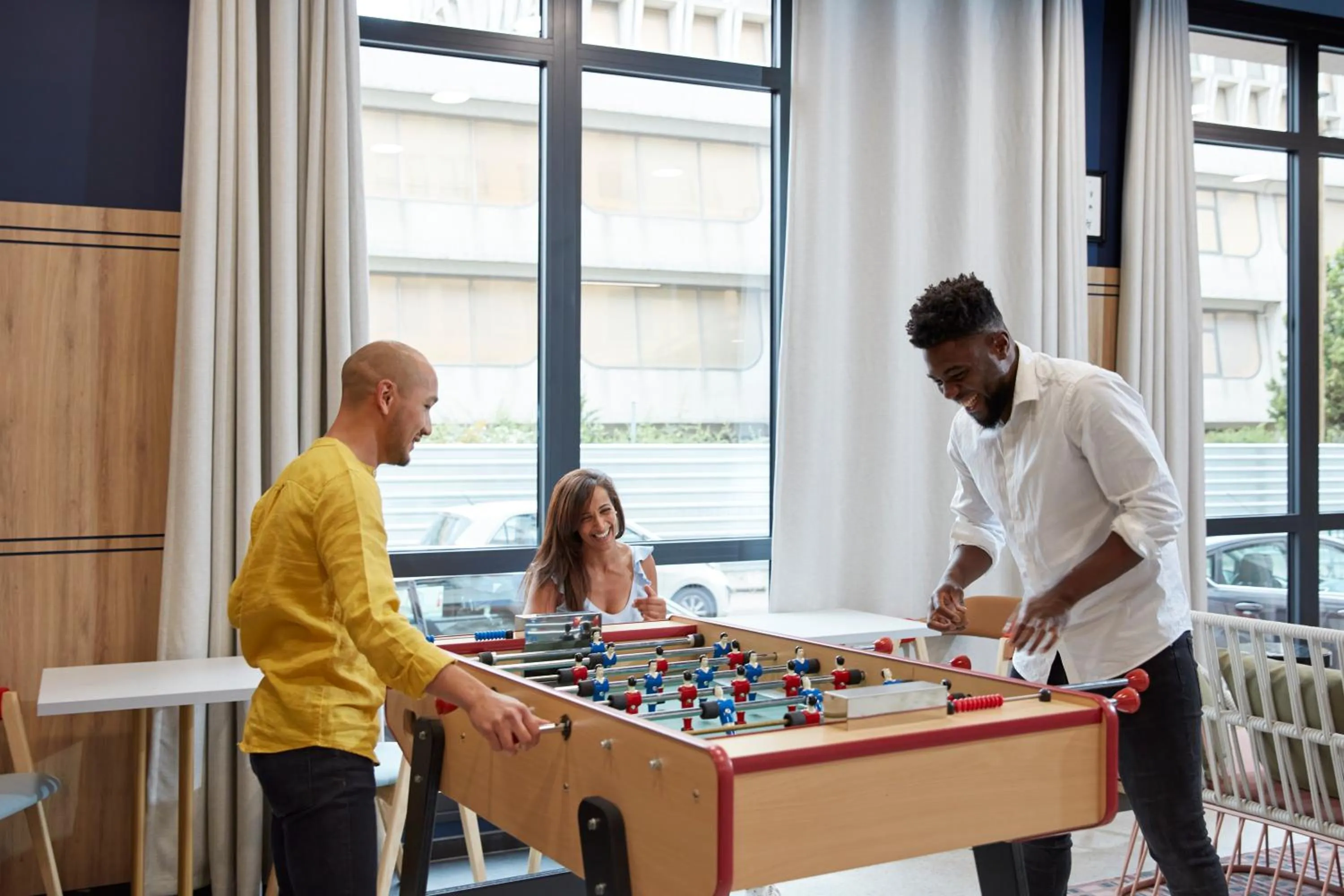 Living room in Aparthotel Adagio Paris Suresnes Longchamp