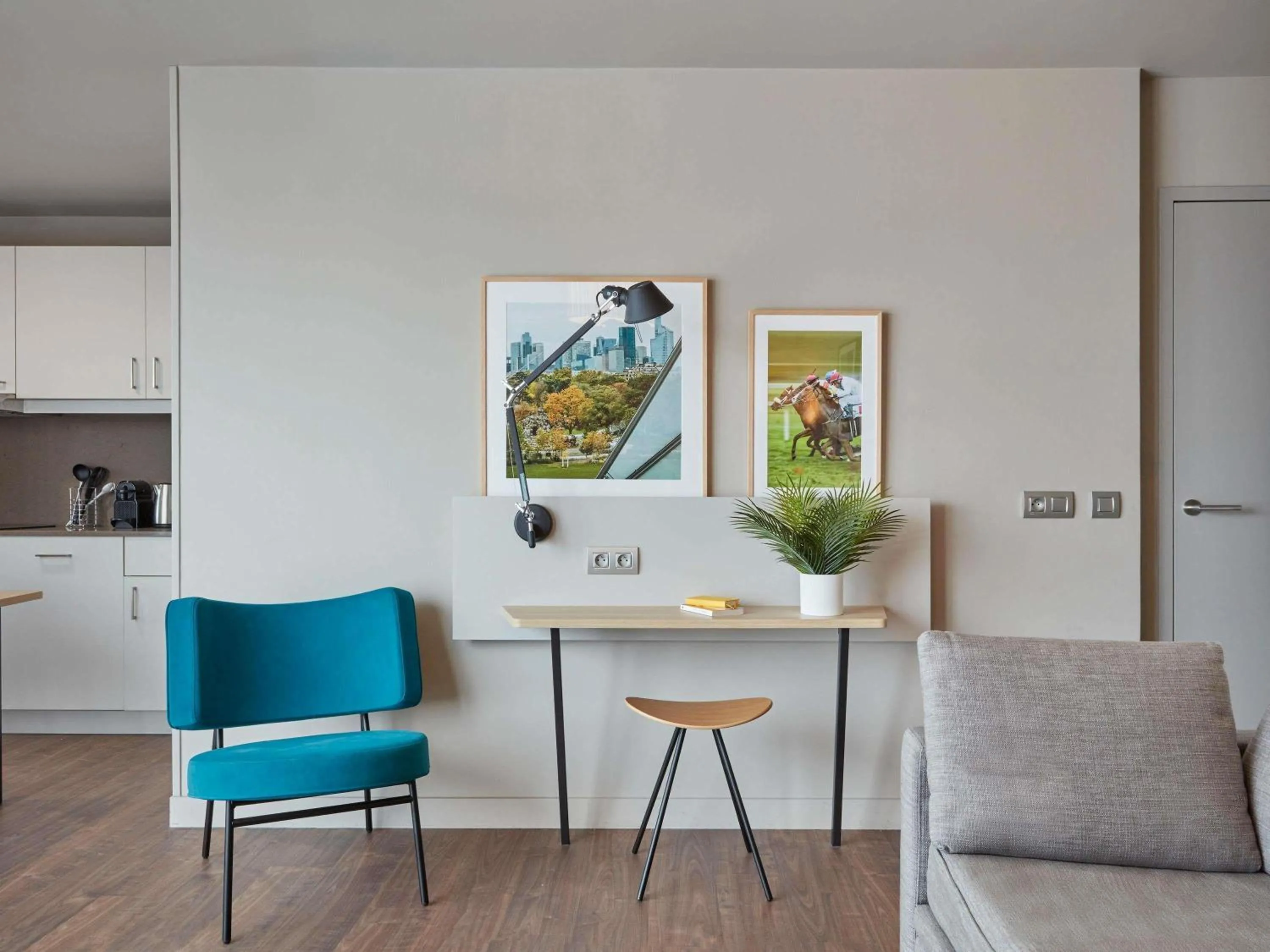 Bedroom in Aparthotel Adagio Paris Suresnes Longchamp