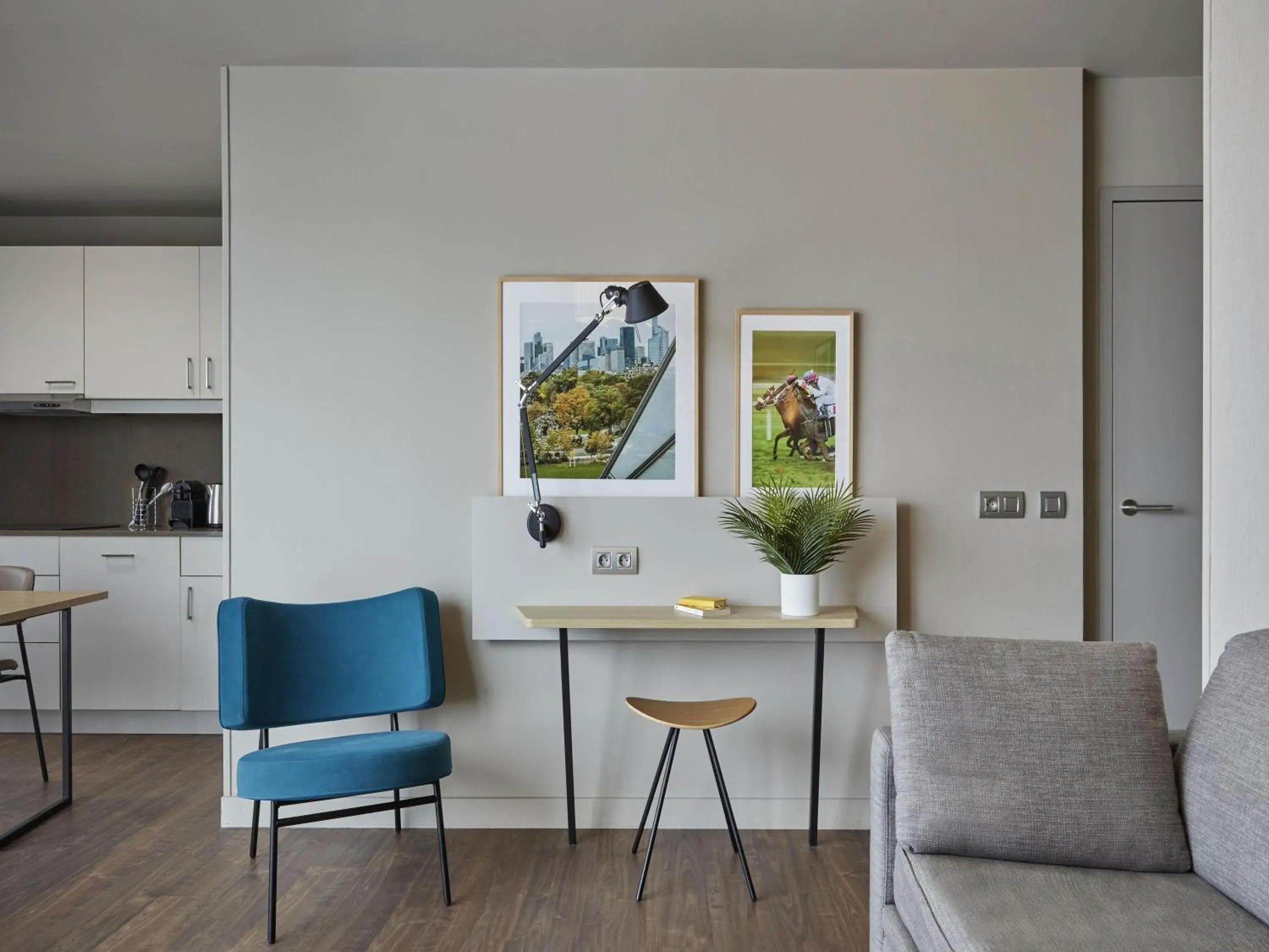 Bedroom in Aparthotel Adagio Paris Suresnes Longchamp Bedroom in Aparthotel Adagio Paris Suresnes Longchamp