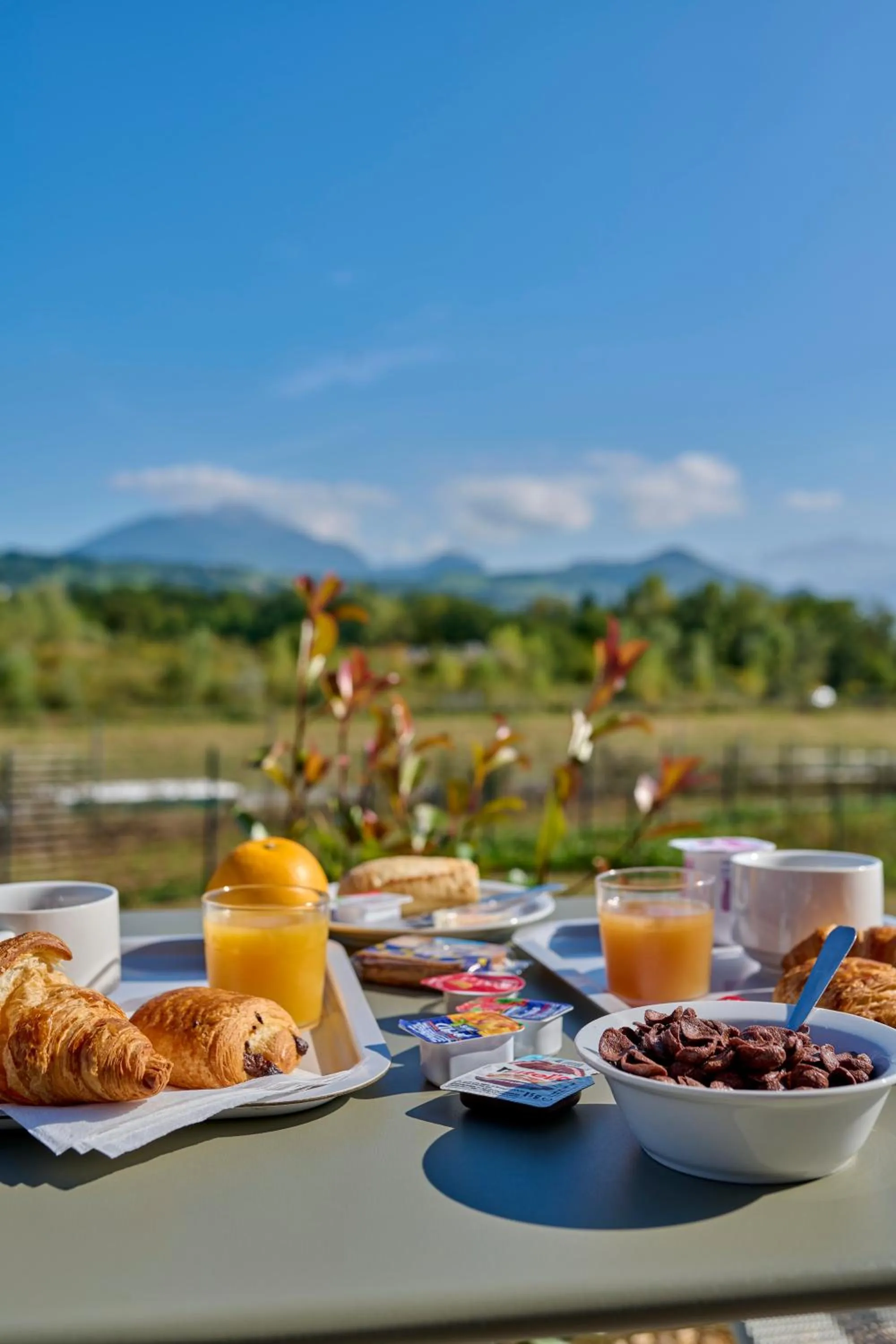 Patio in Ibis Budget Nangy Annemasse