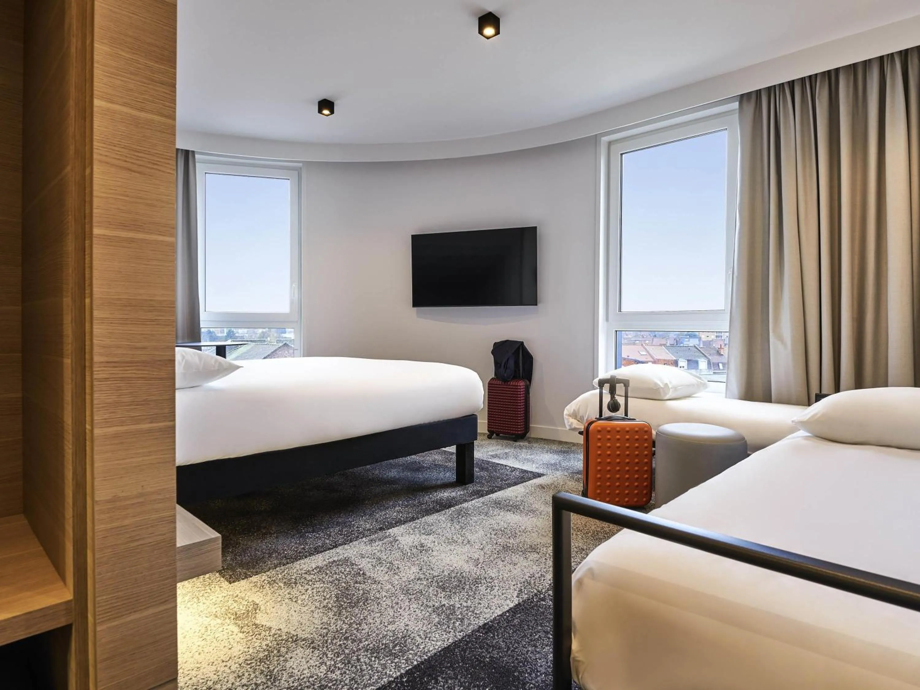 Bedroom, Bed in ibis Bethune Centre Gare