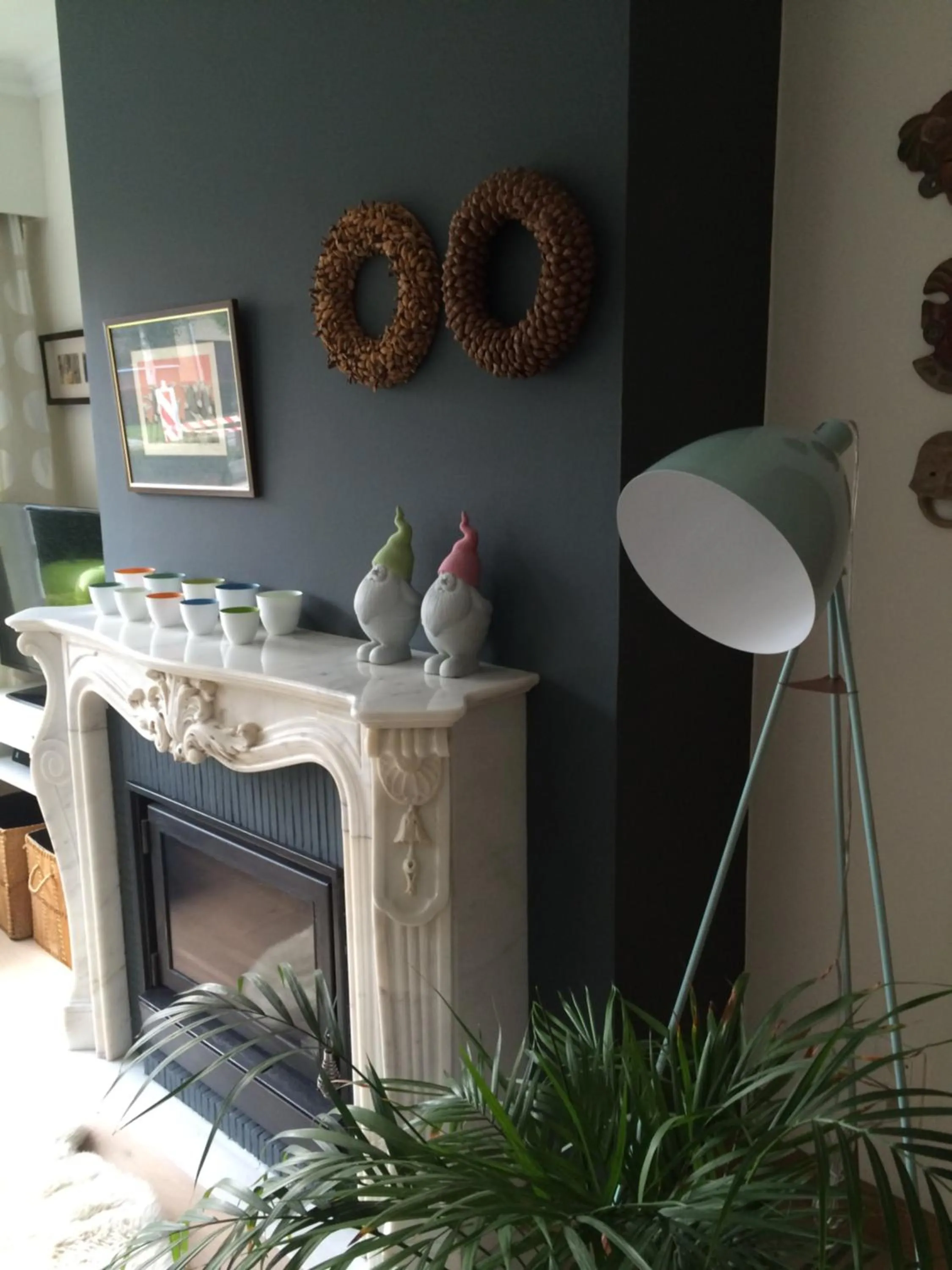 Decorative detail in B&B Huize Van Damme