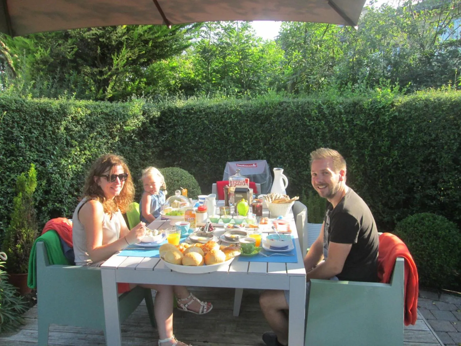 Balcony/Terrace in B&B Huize Van Damme