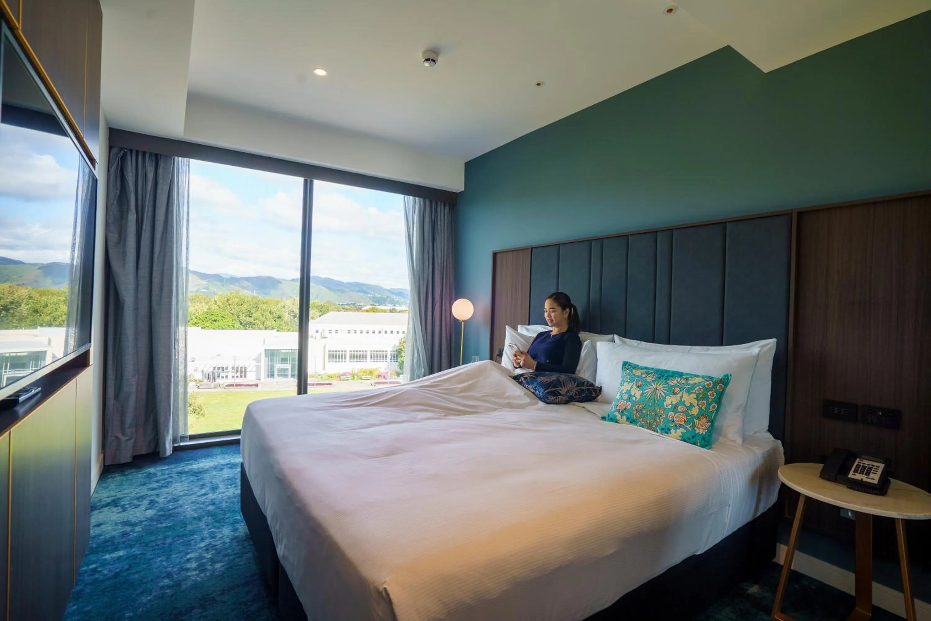 Bedroom, Bed in The Sebel Wellington Lower Hutt