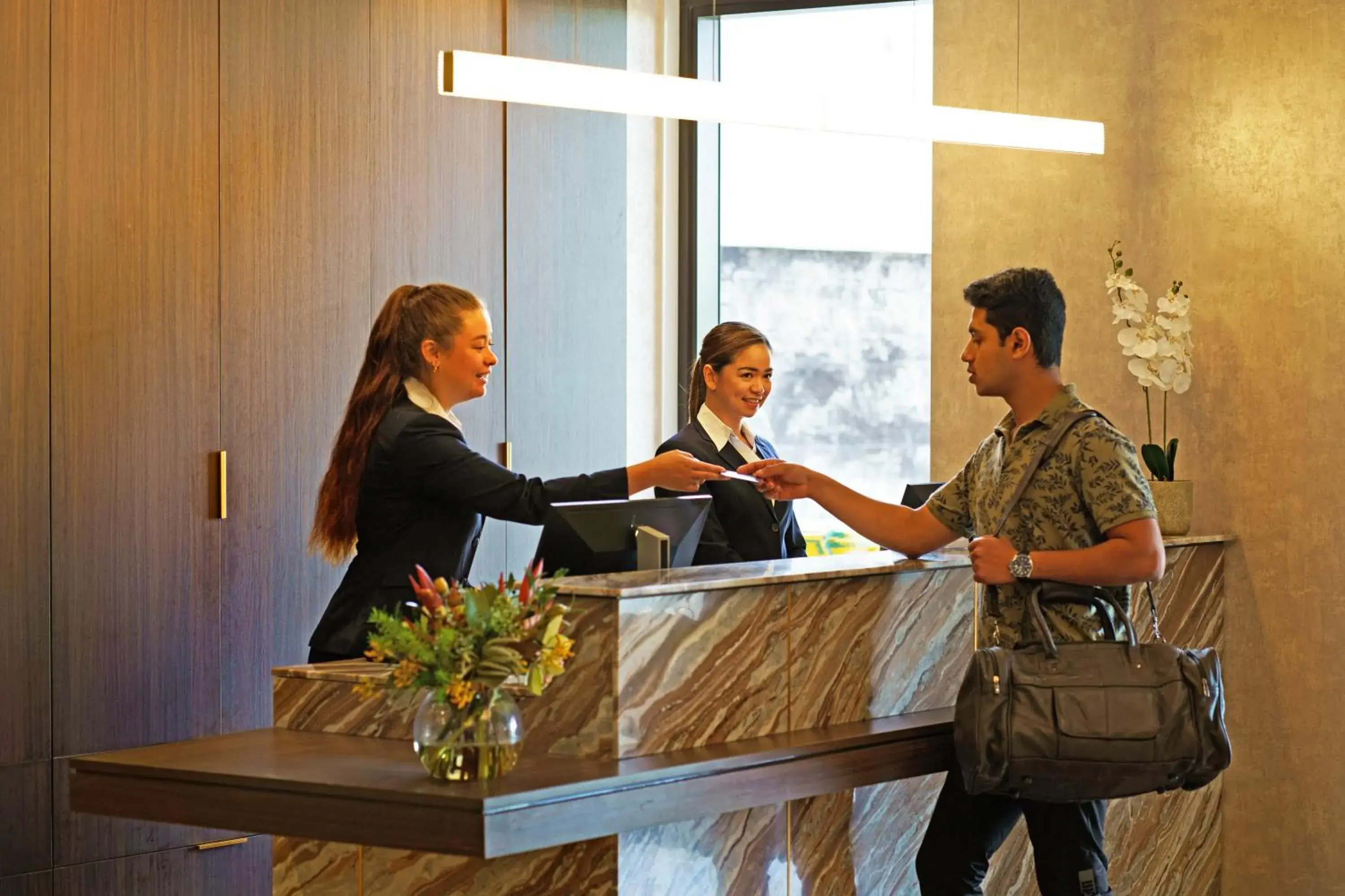 Lobby or reception in The Sebel Wellington Lower Hutt Lobby or reception in The Sebel Wellington Lower Hutt
