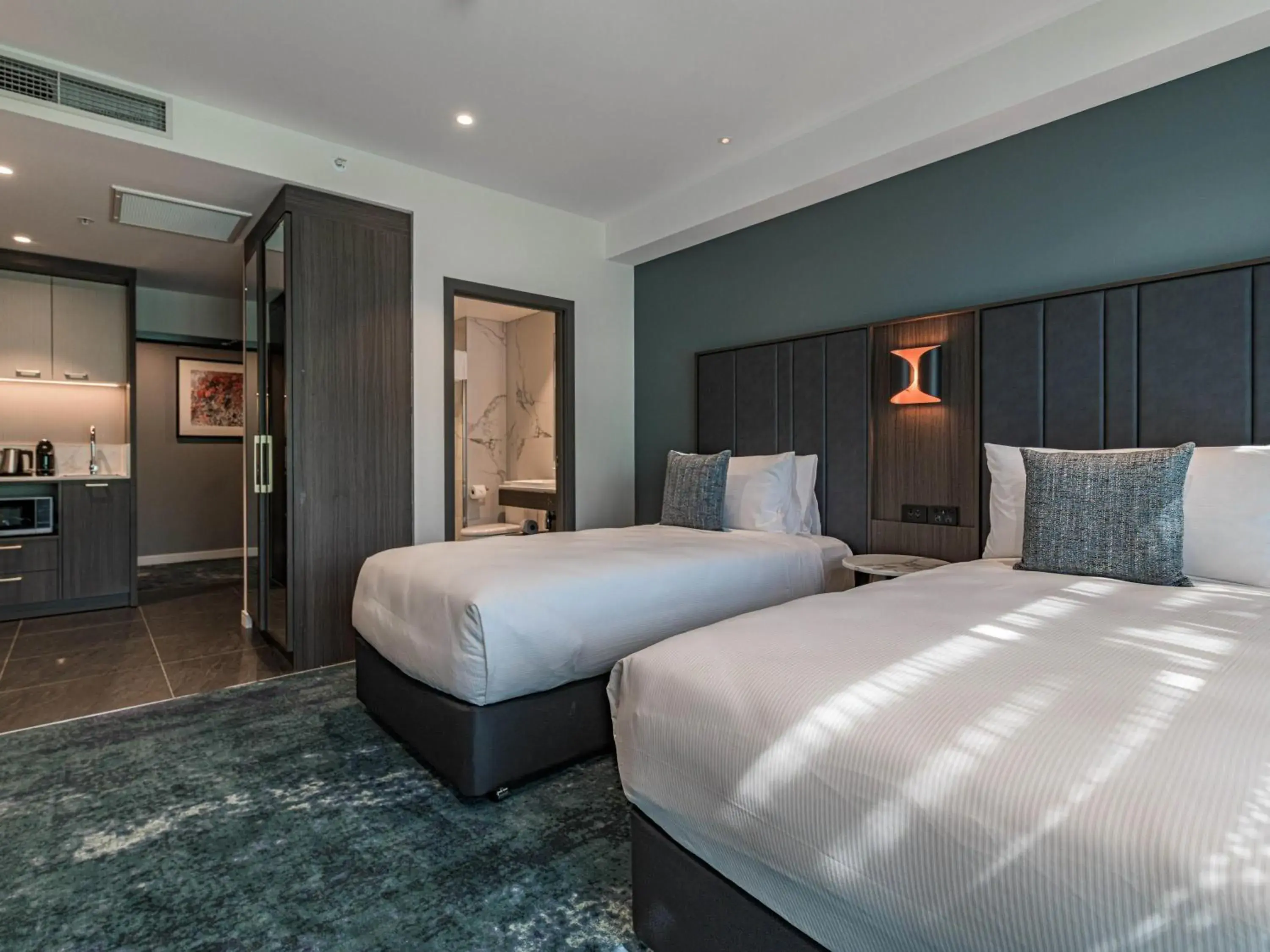 Bedroom, Bed in The Sebel Wellington Lower Hutt Bedroom, Bed in The Sebel Wellington Lower Hutt