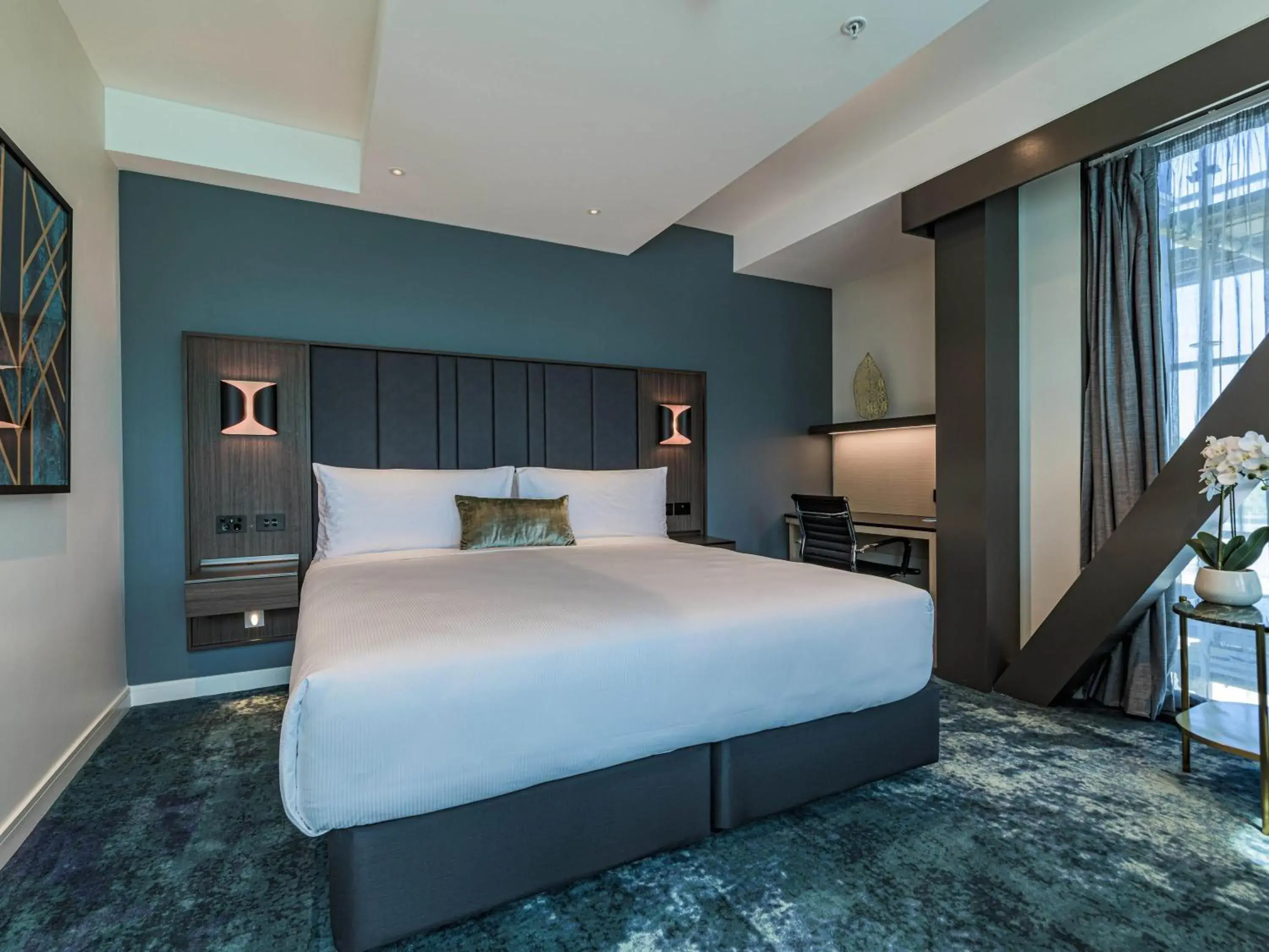 Bedroom, Bed in The Sebel Wellington Lower Hutt Bedroom, Bed in The Sebel Wellington Lower Hutt