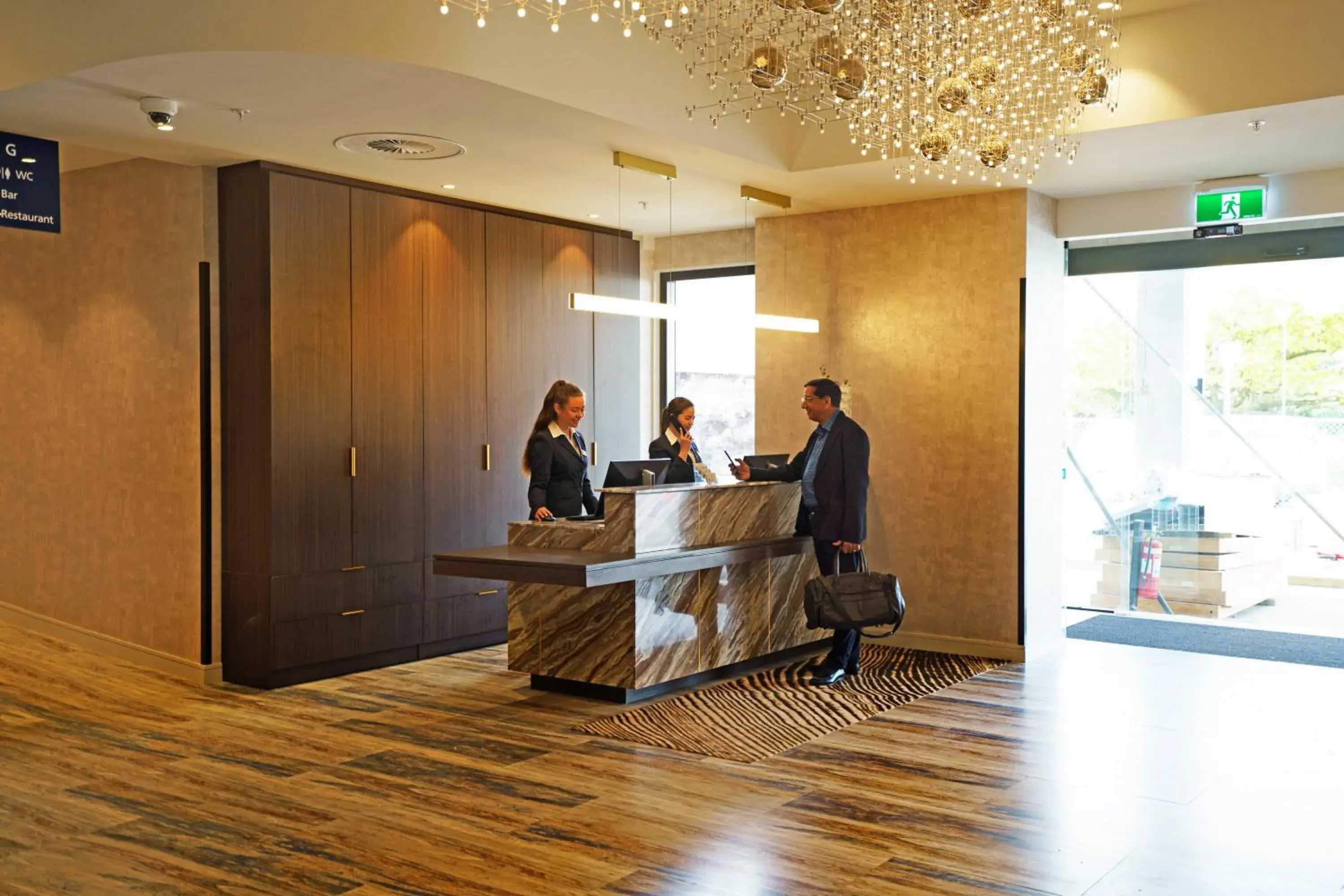 Lobby or reception in The Sebel Wellington Lower Hutt Lobby or reception in The Sebel Wellington Lower Hutt