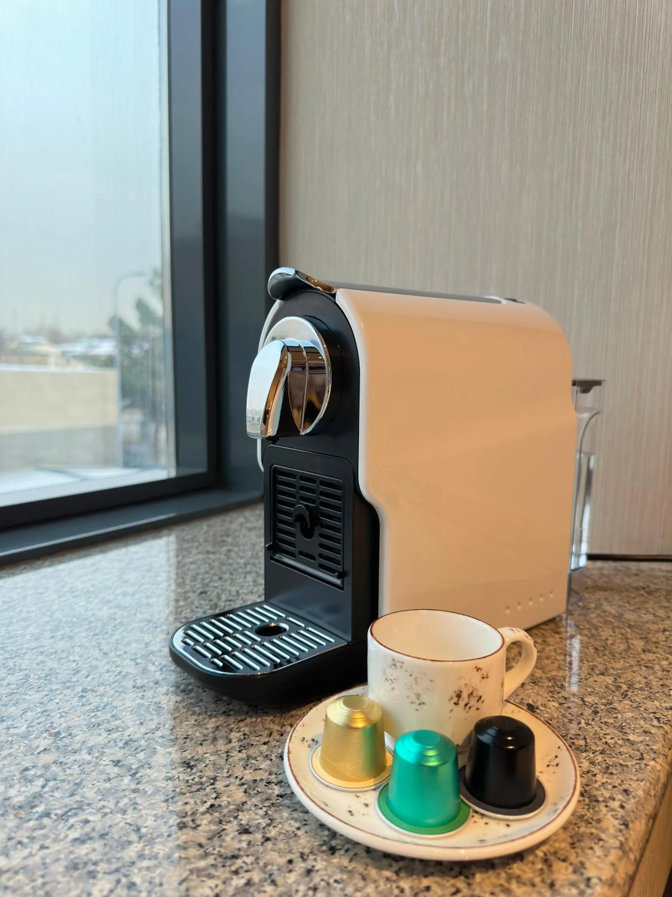 Coffee/tea facilities in Frankfort Hotel and Spa