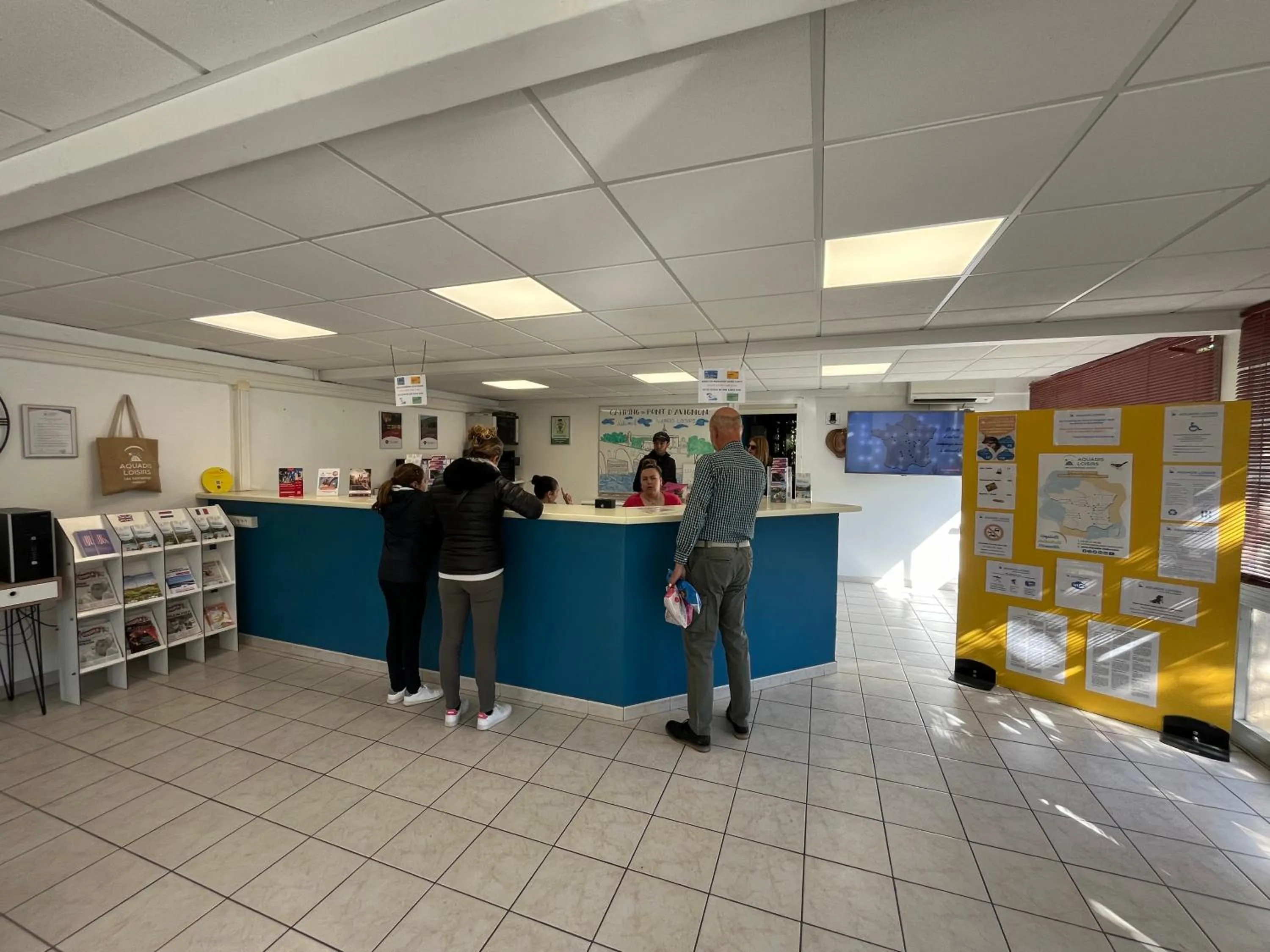 Lobby or reception in Camping du Pont d'Avignon