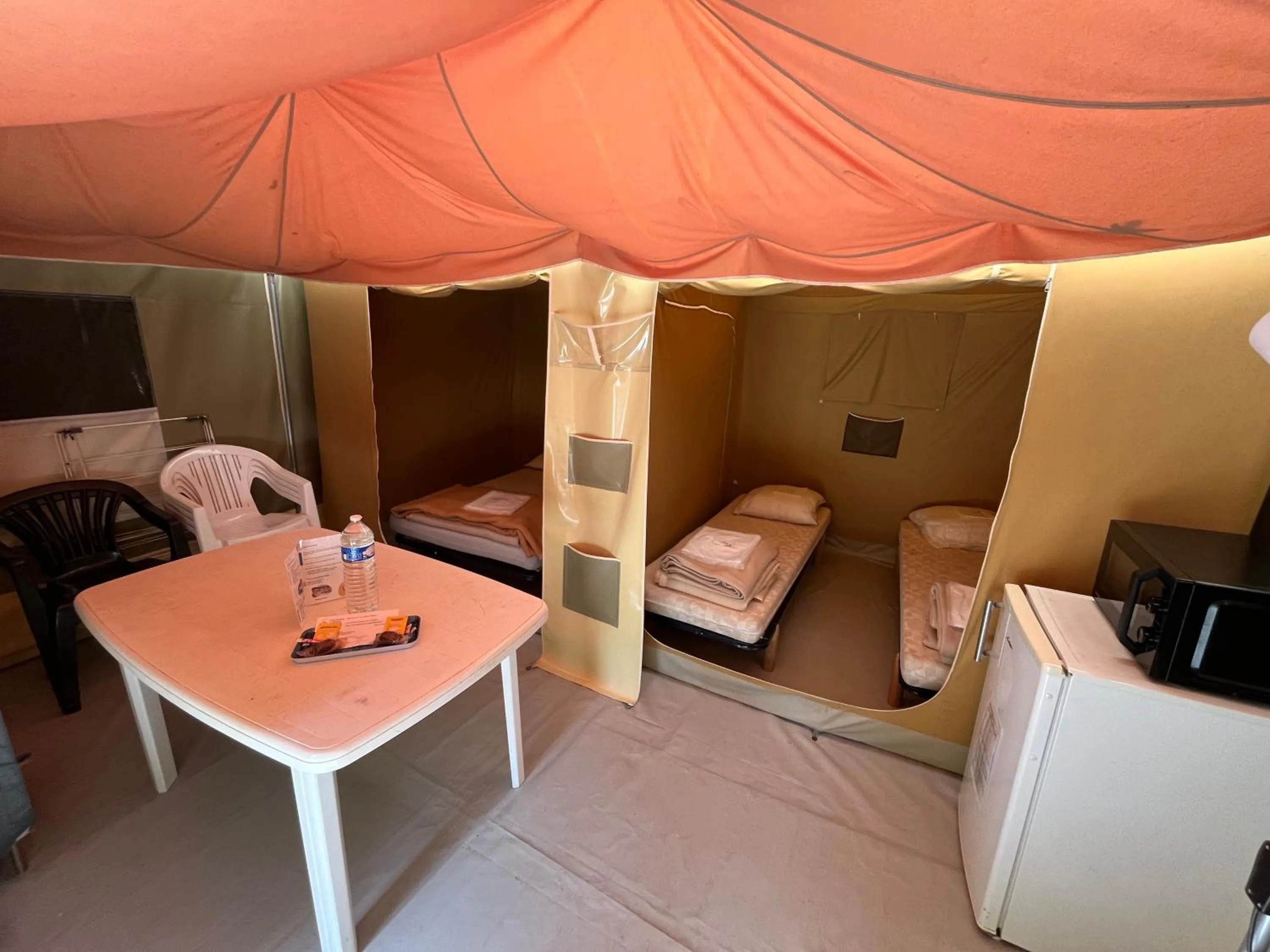 Living room in Camping de Montlouis-sur-Loire