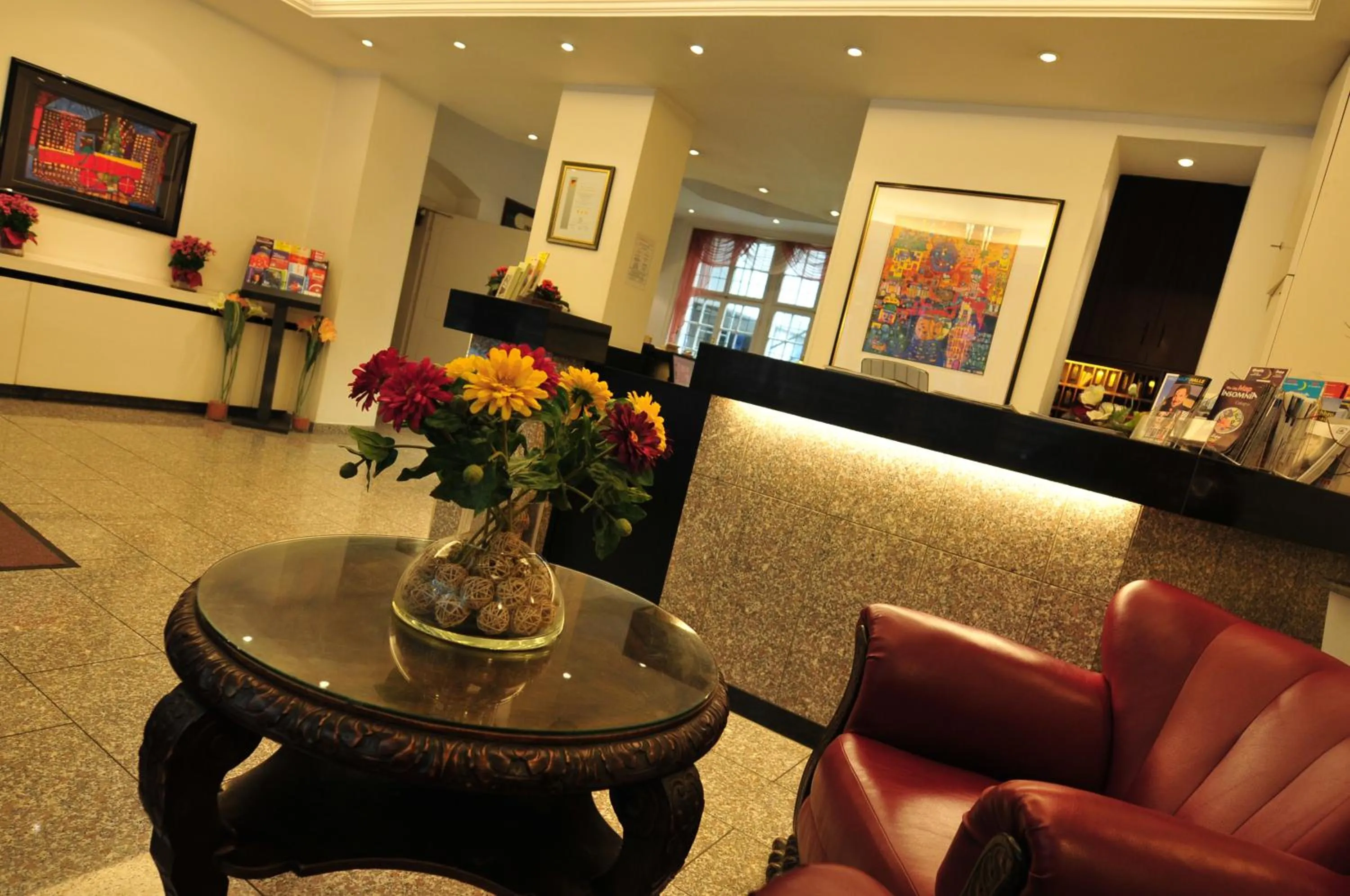 Lobby or reception in Hotel An der Philharmonie