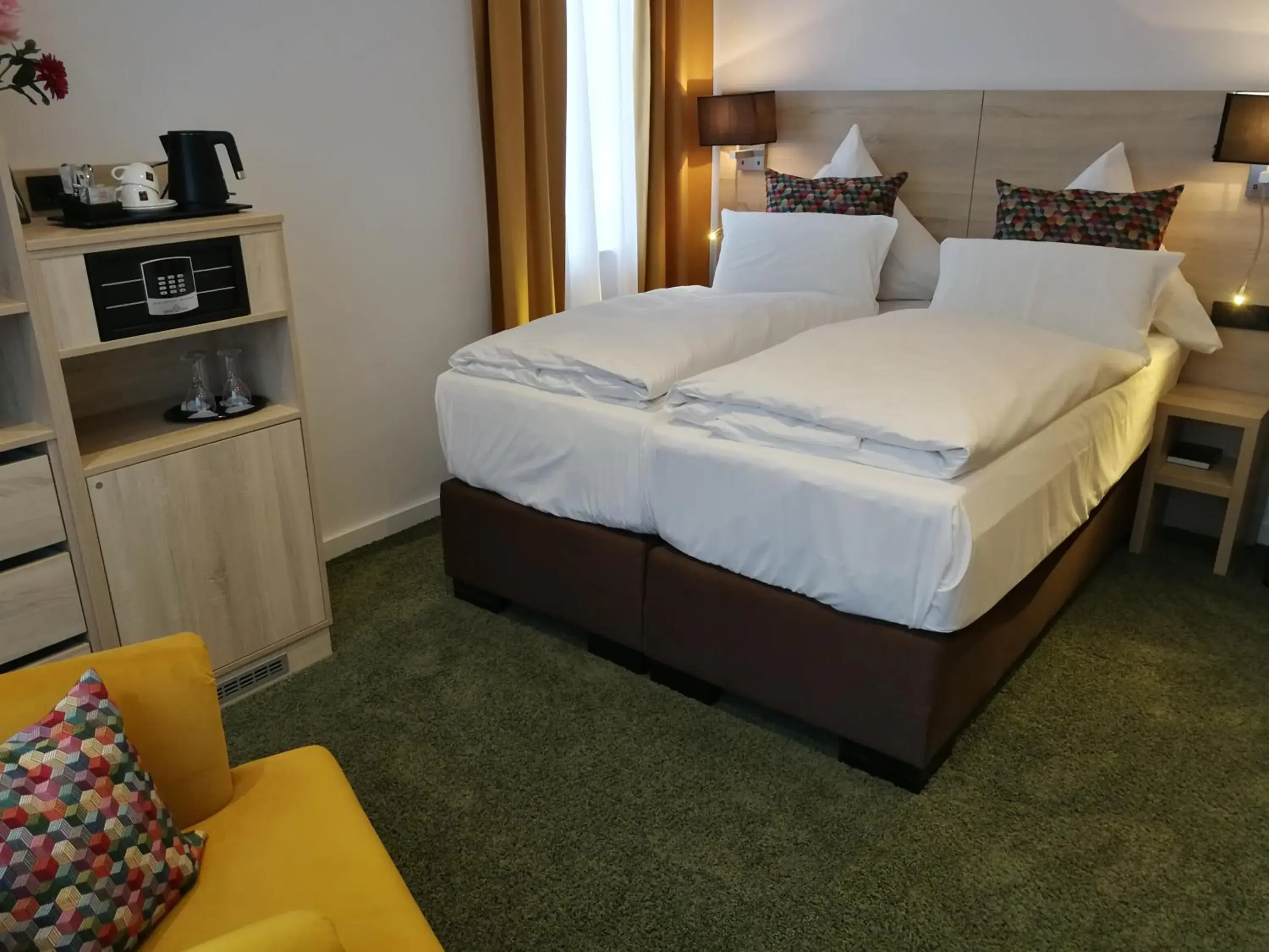 Bed in Hotel An der Philharmonie Bed in Hotel An der Philharmonie