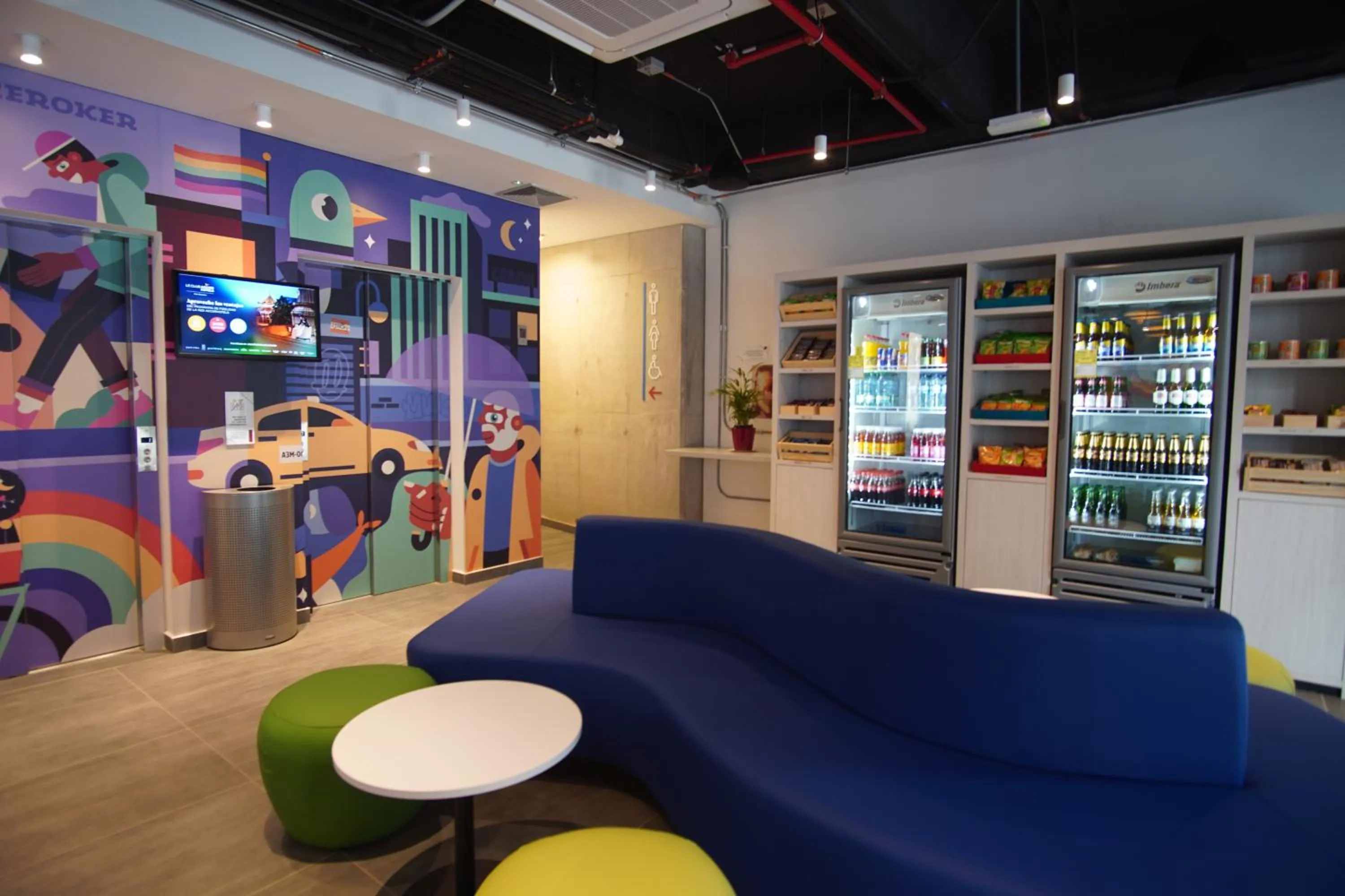 Lobby or reception in ibis budget Bogota Marly